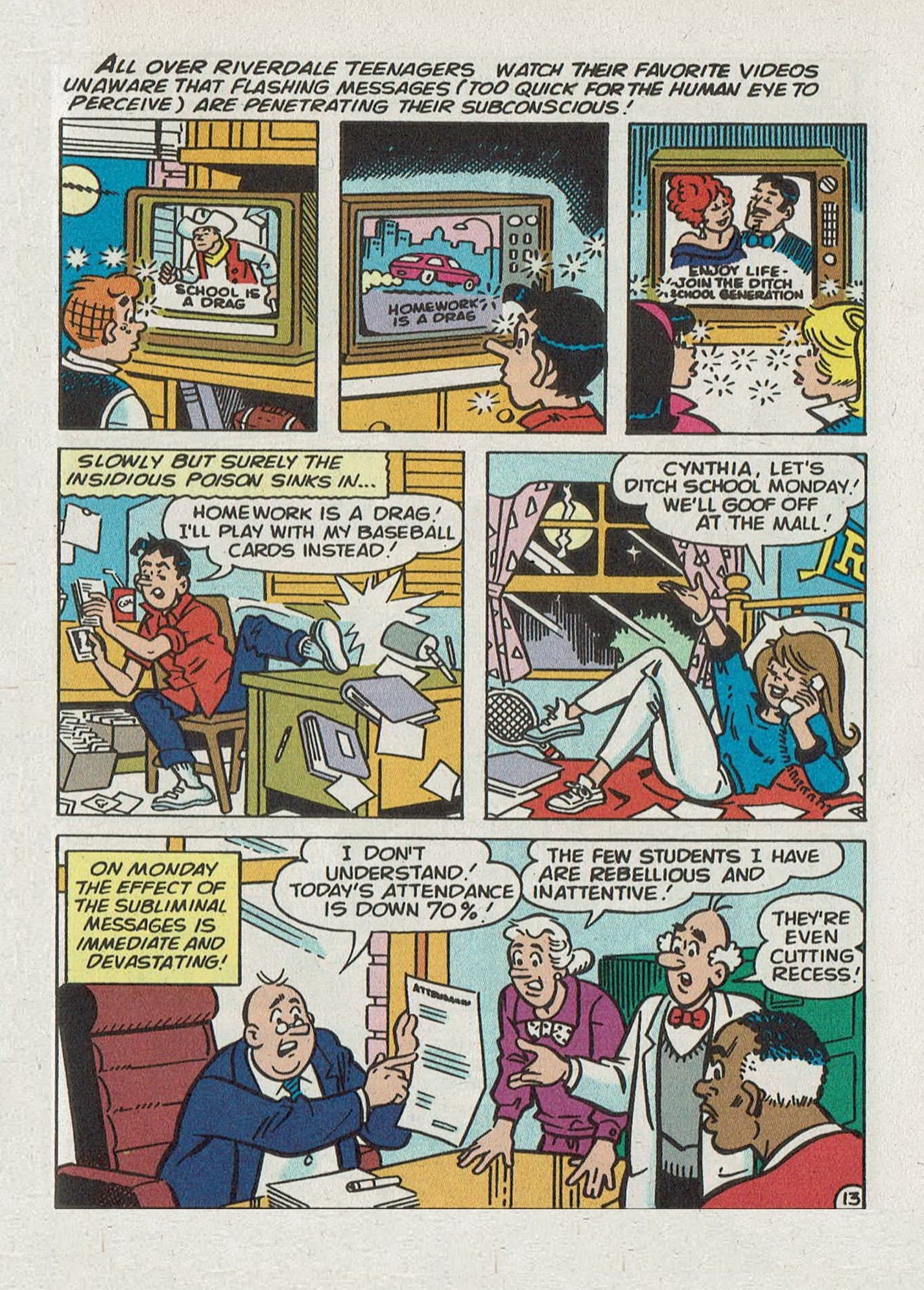Read online Archie's Pals 'n' Gals Double Digest Magazine comic -  Issue #70 - 132
