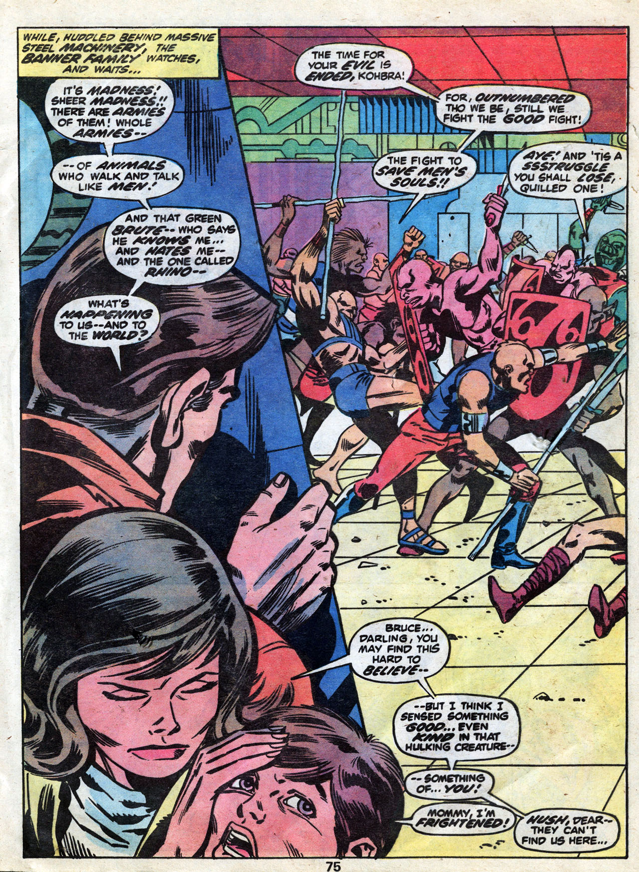 Read online Marvel Treasury Edition comic -  Issue #17 - 76