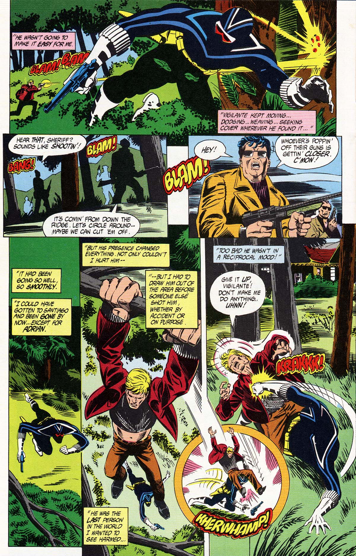 Read online Vigilante (1983) comic -  Issue #26 - 22
