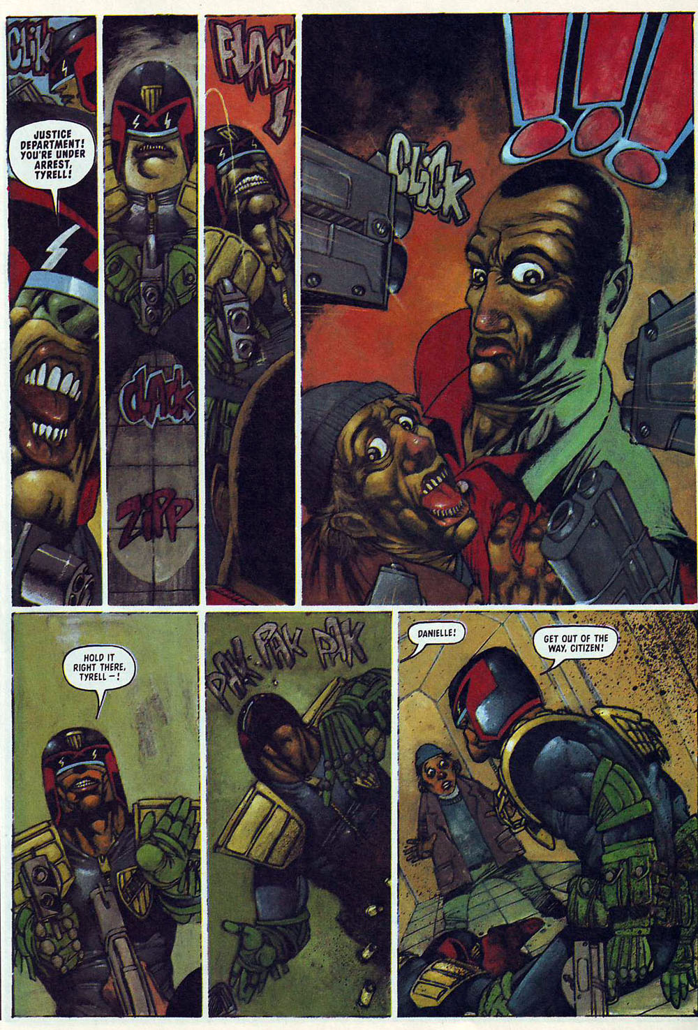 Read online Judge Dredd Megazine (vol. 3) comic -  Issue #32 - 32