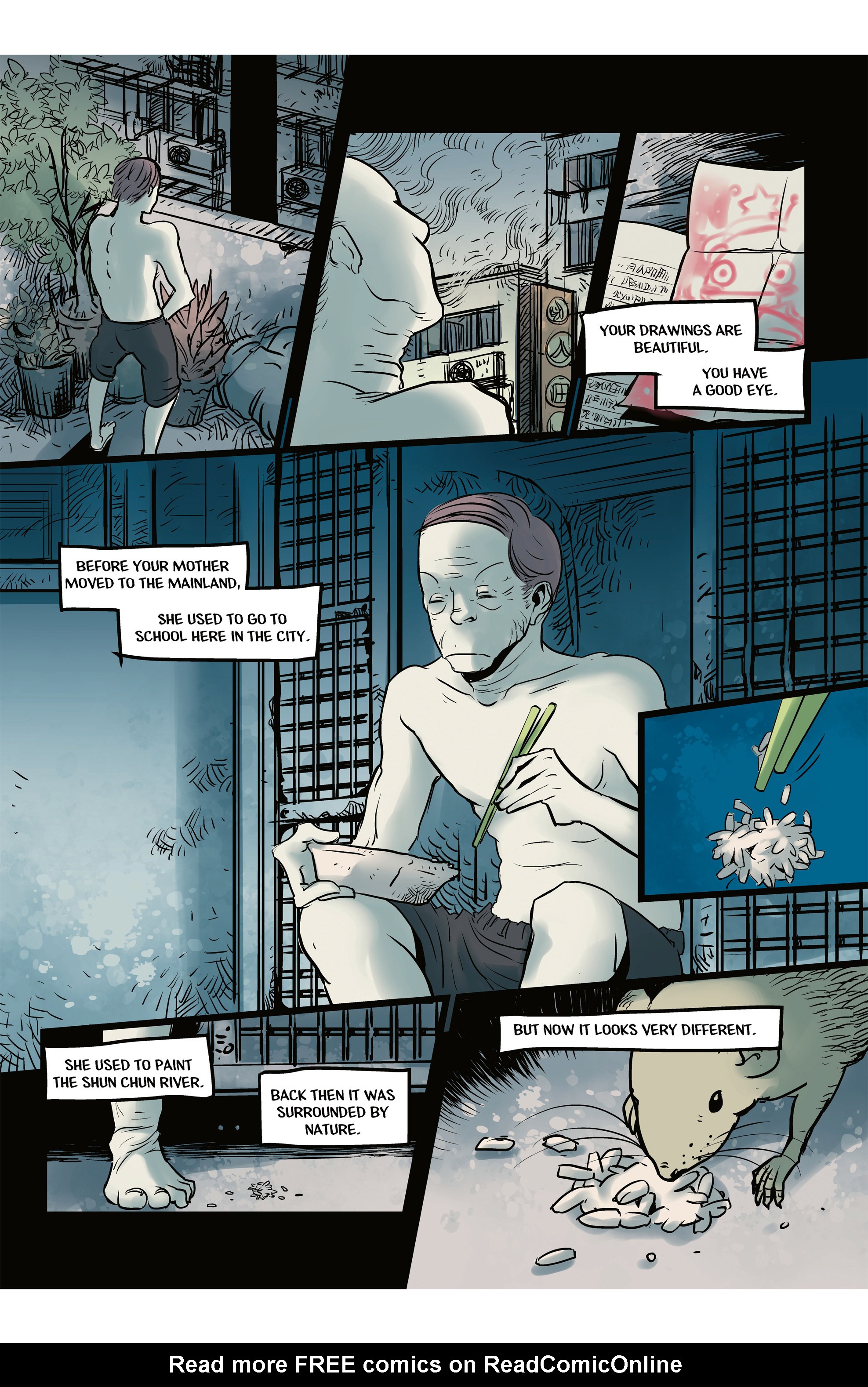 Read online 1 Night On Earth comic -  Issue # Full - 4
