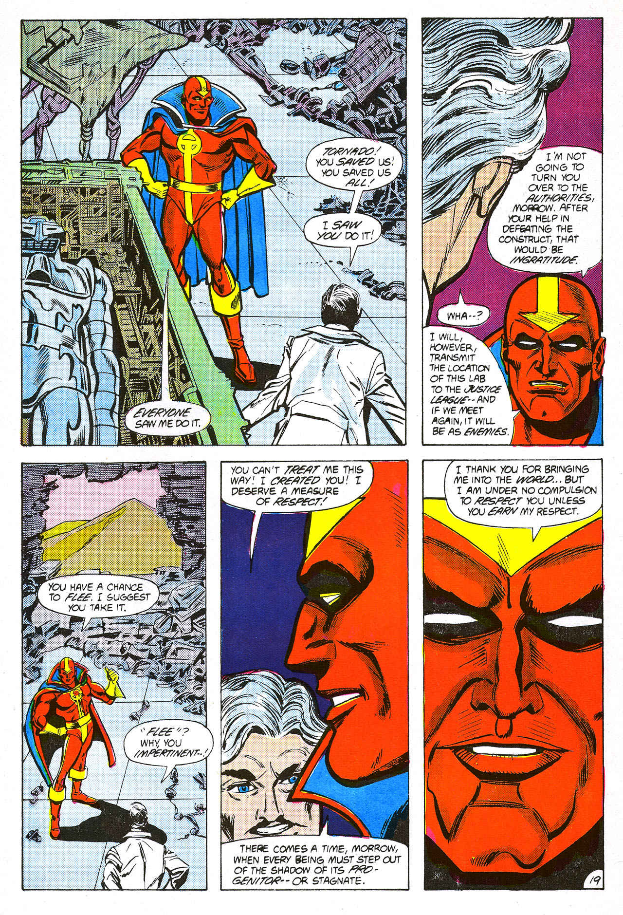 Read online Red Tornado (1985) comic -  Issue #4 - 26