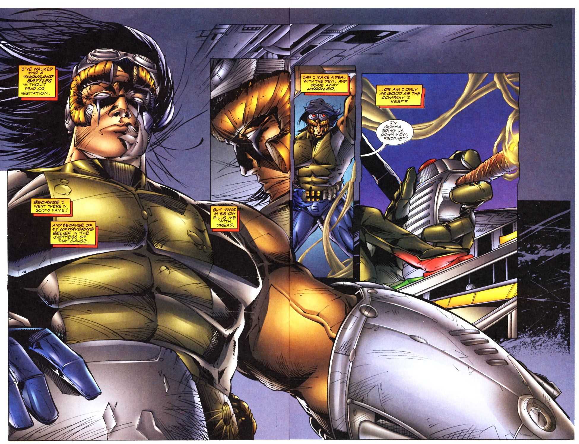 Read online Prophet/Chapel: Super Soldiers comic -  Issue #1 - 9