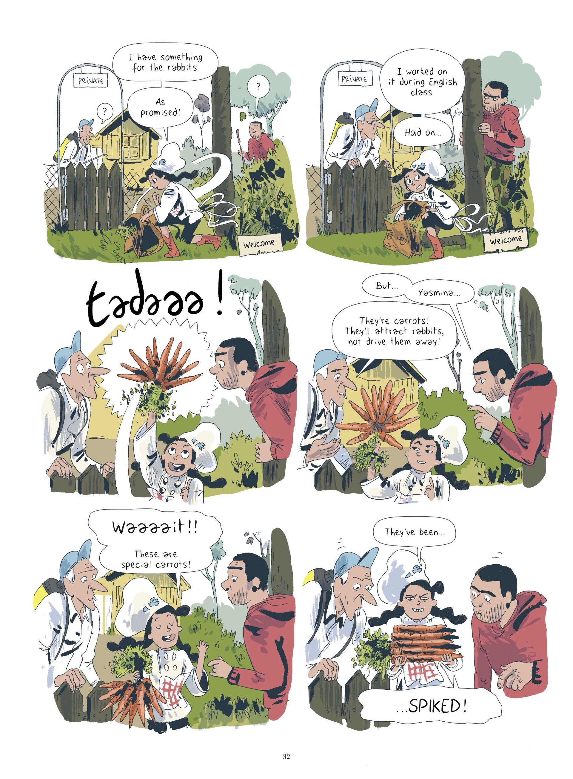 Read online Yasmina and the Potato Eaters comic -  Issue #1 - 34