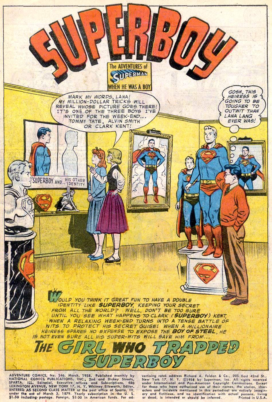 Read online Adventure Comics (1938) comic -  Issue #246 - 3