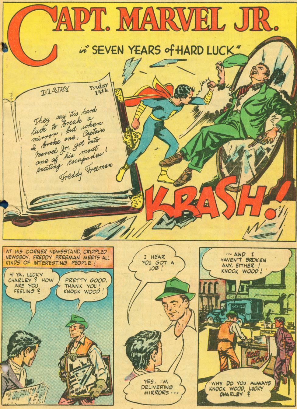 Read online Captain Marvel, Jr. comic -  Issue #42i - 28