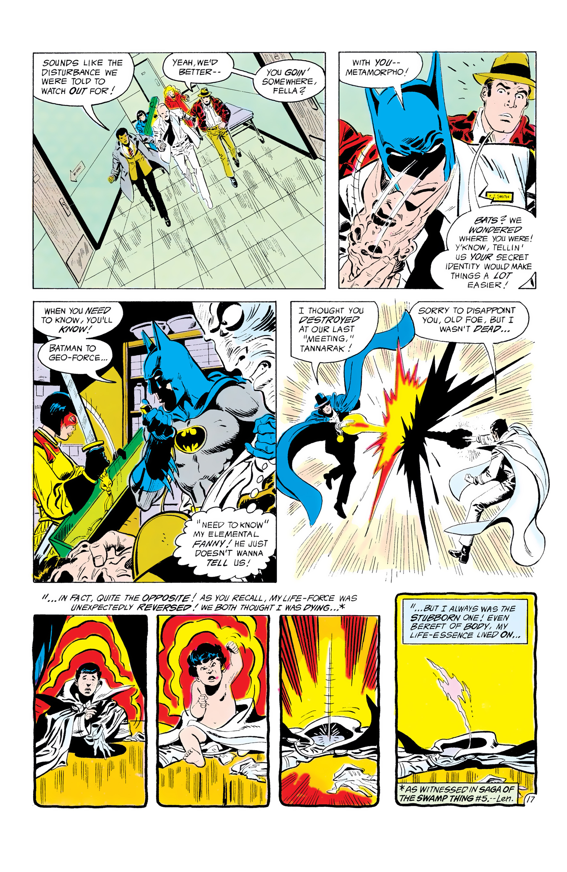 Read online Batman and the Outsiders (1983) comic -  Issue #8 - 18