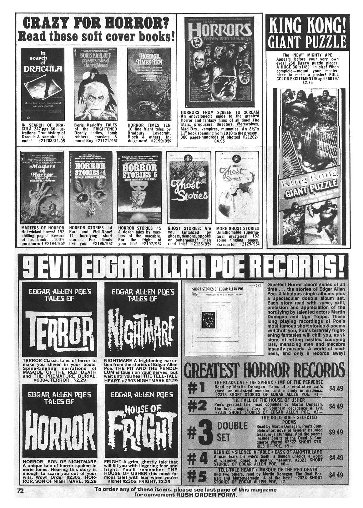 Read online Vampirella (1969) comic -  Issue #71 - 72