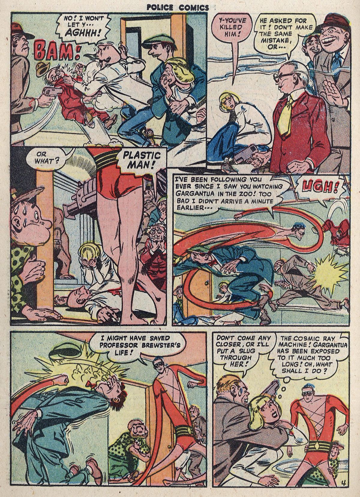 Read online Police Comics comic -  Issue #81 - 6