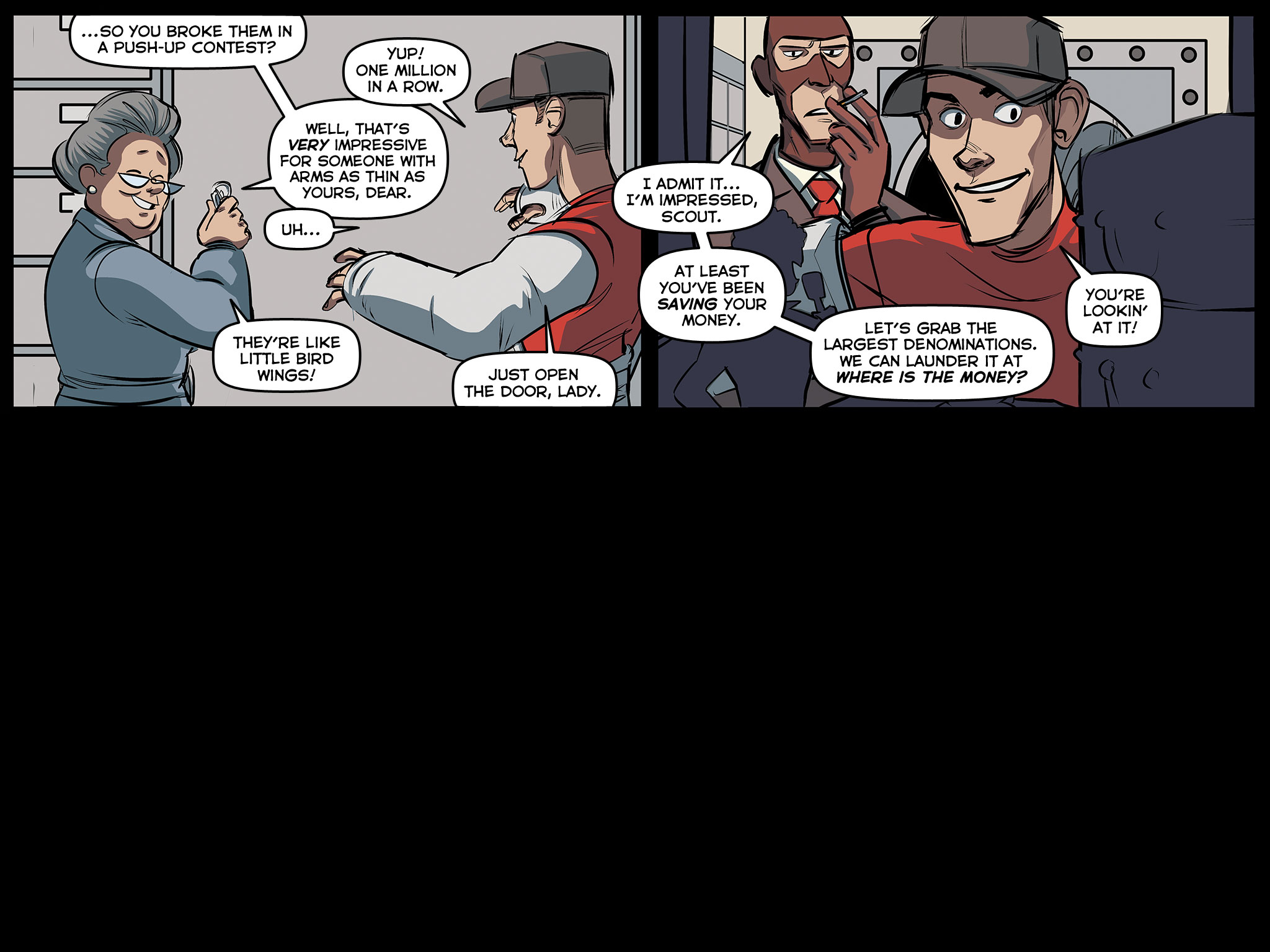Read online Team Fortress 2 comic -  Issue #2 - 47