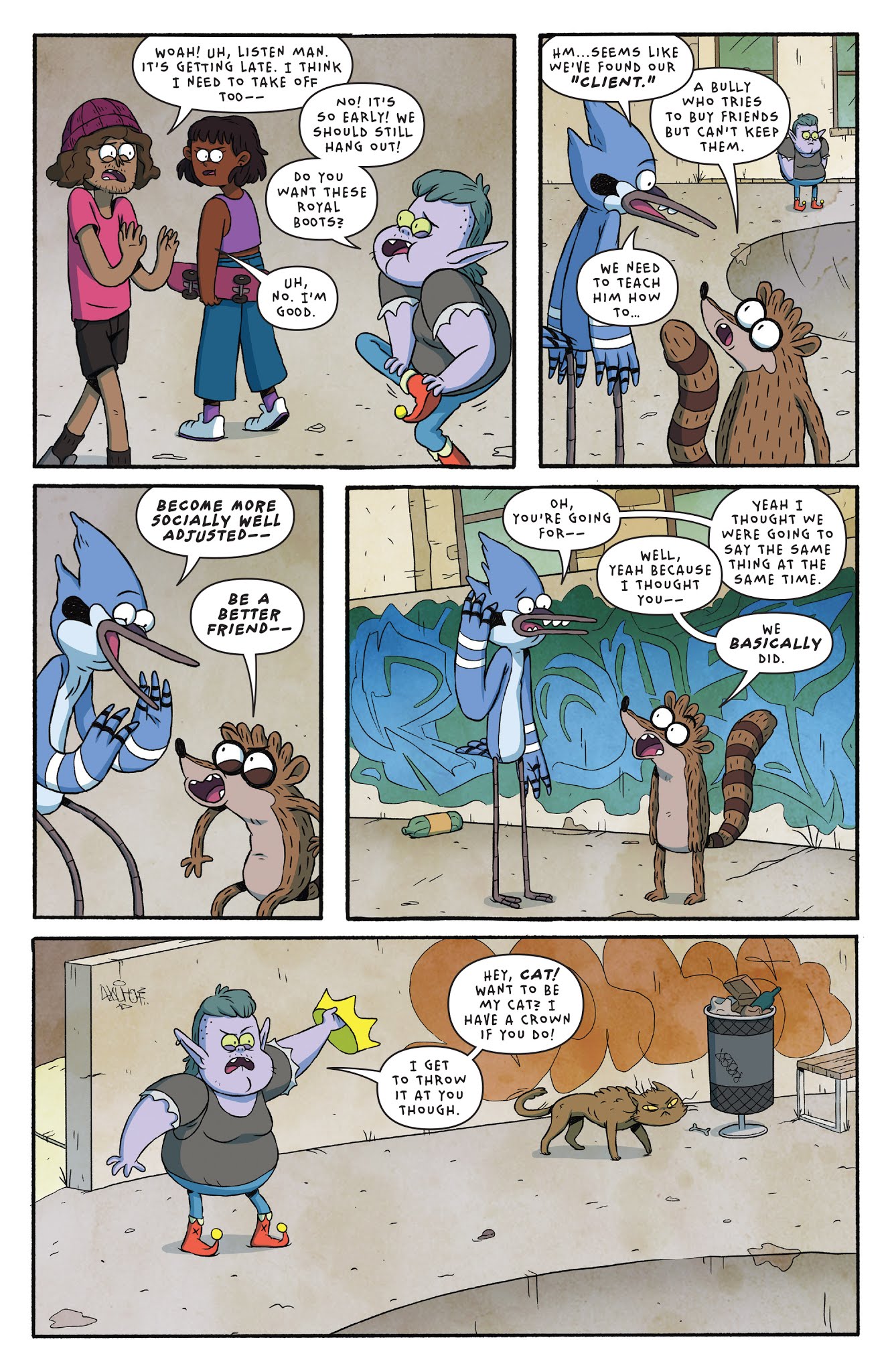 Read online Regular Show: 25 Years Later comic -  Issue #3 - 11