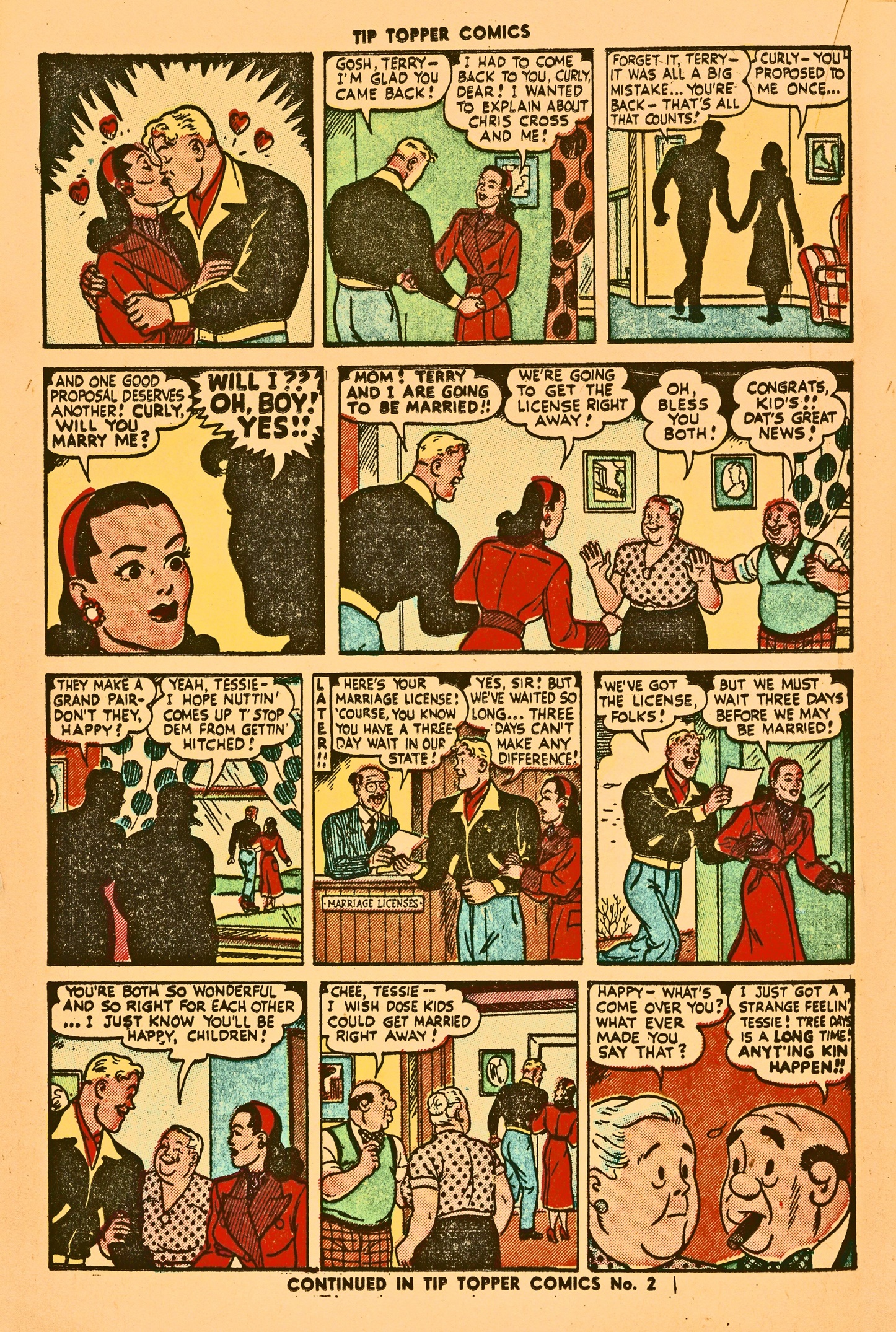 Read online Tip Topper Comics comic -  Issue #1 - 22