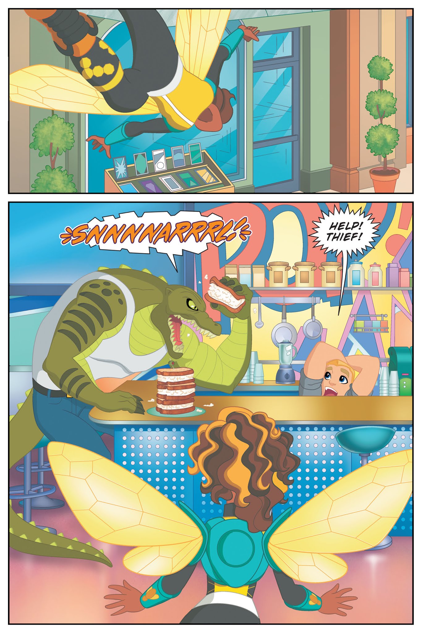 Read online DC Super Hero Girls: Finals Crisis comic -  Issue # TPB - 46