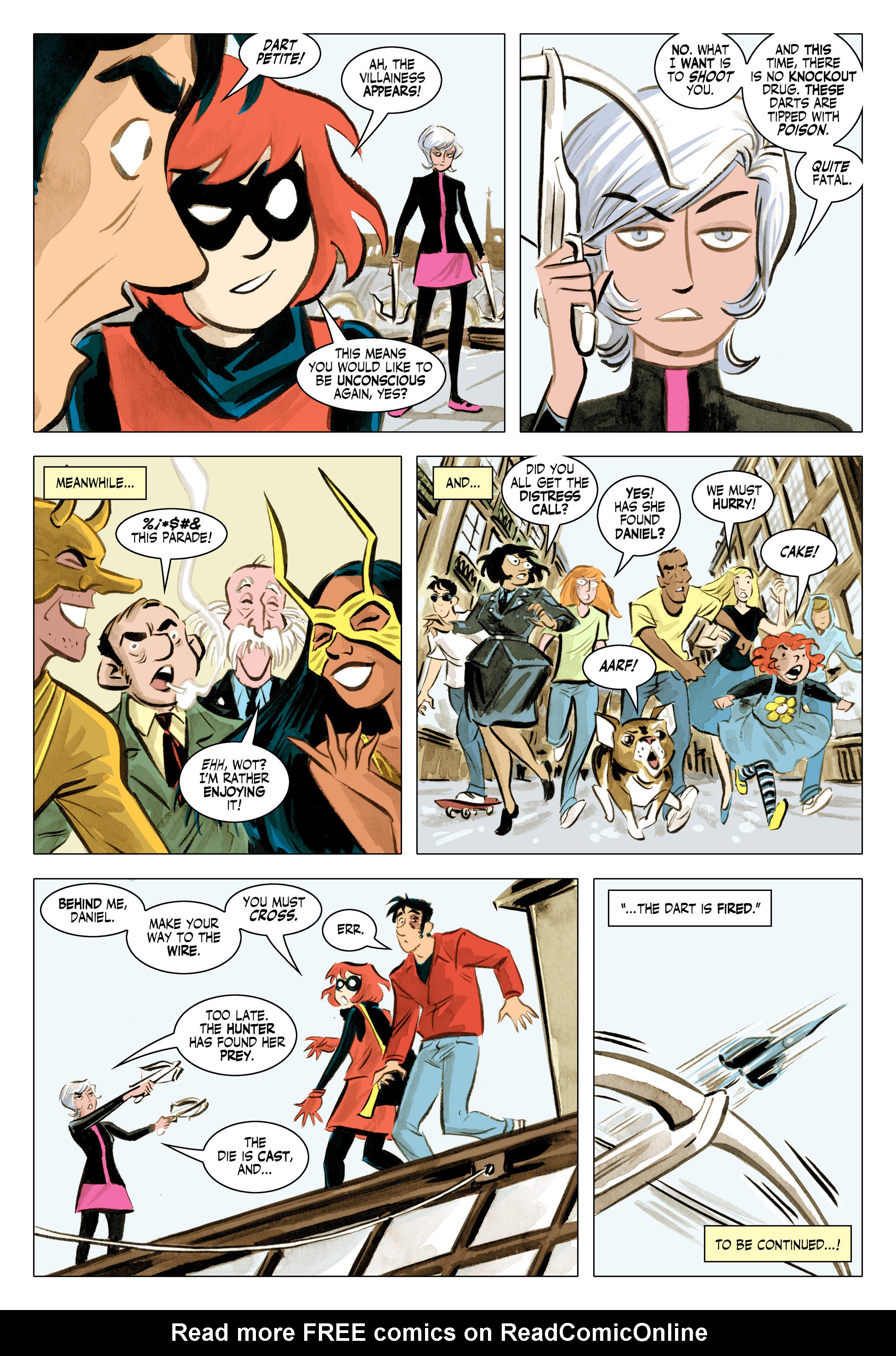 Read online Bandette (2012) comic -  Issue #12 - 21