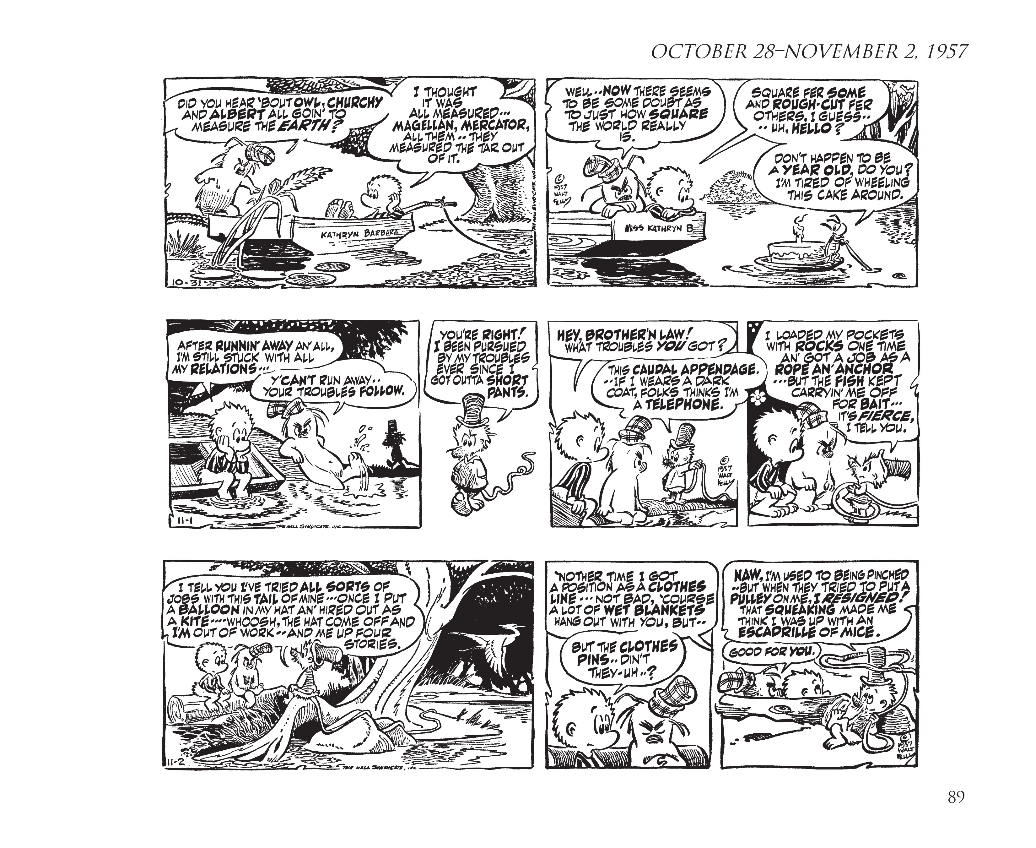 Read online Pogo by Walt Kelly: The Complete Syndicated Comic Strips comic -  Issue # TPB 5 (Part 1) - 98