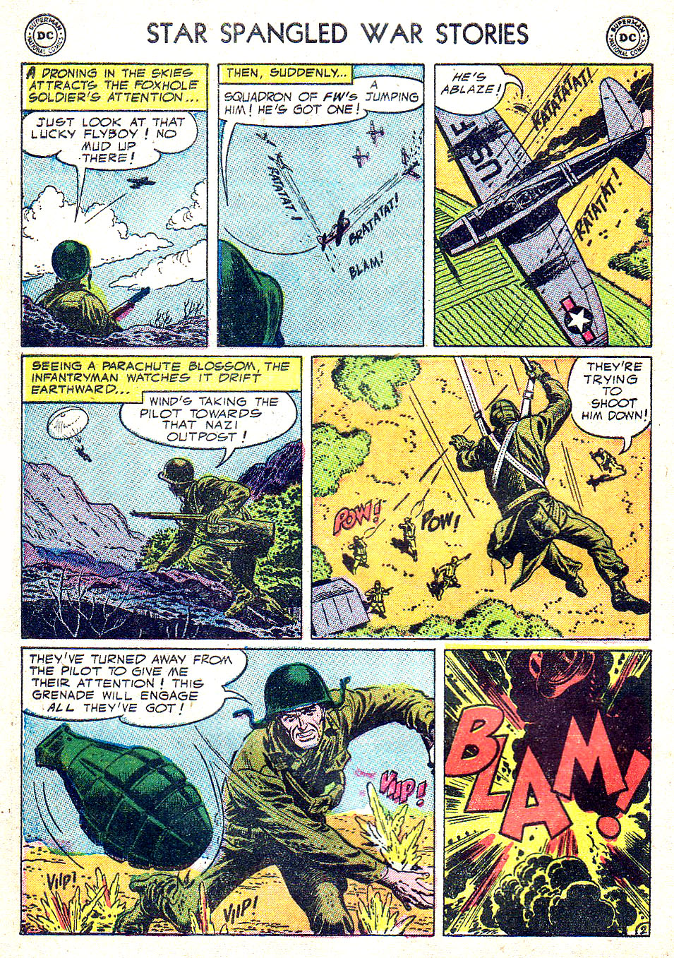 Read online Star Spangled War Stories (1952) comic -  Issue #31 - 28