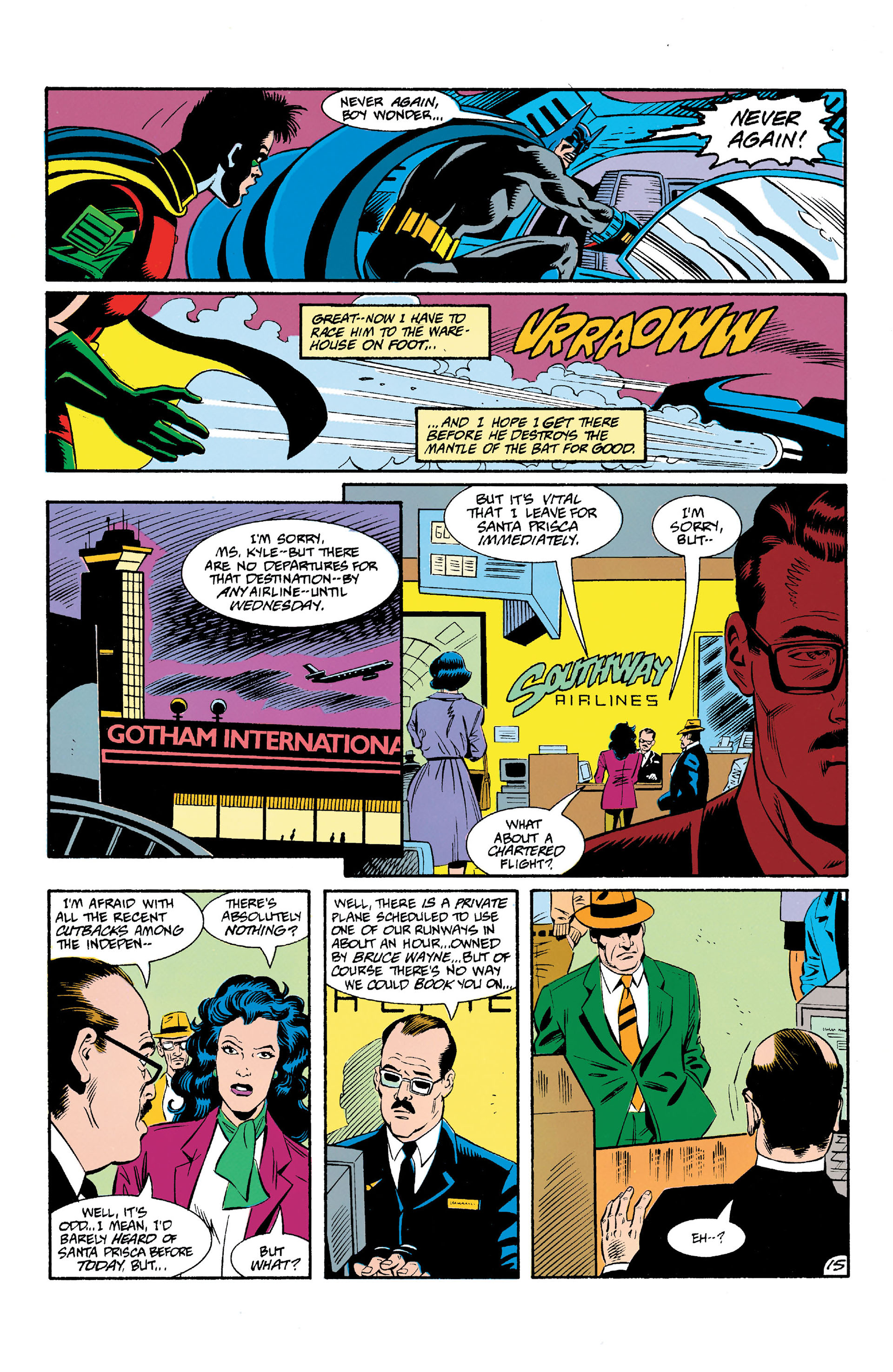 Read online Batman (1940) comic -  Issue #499 - 16