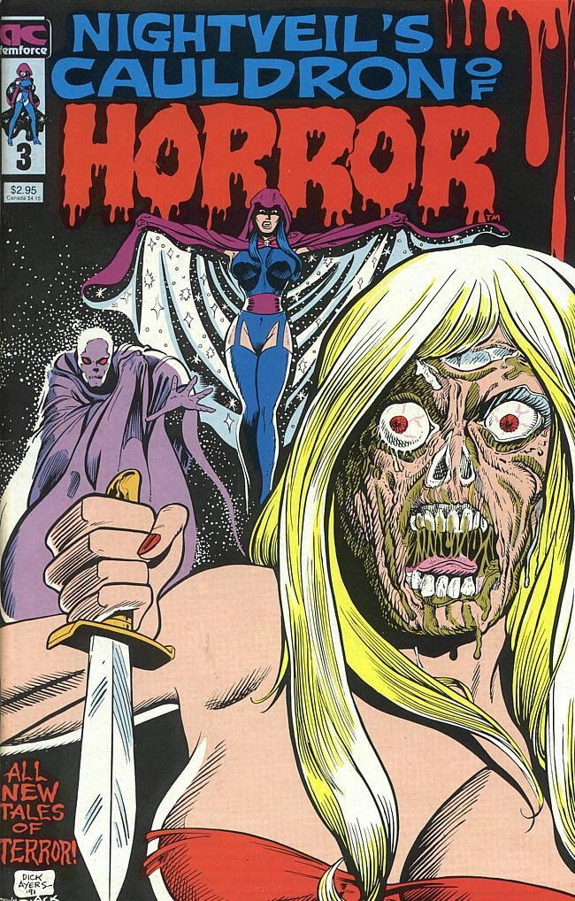 Read online Nightveil's Cauldron of Horror comic -  Issue #3 - 1
