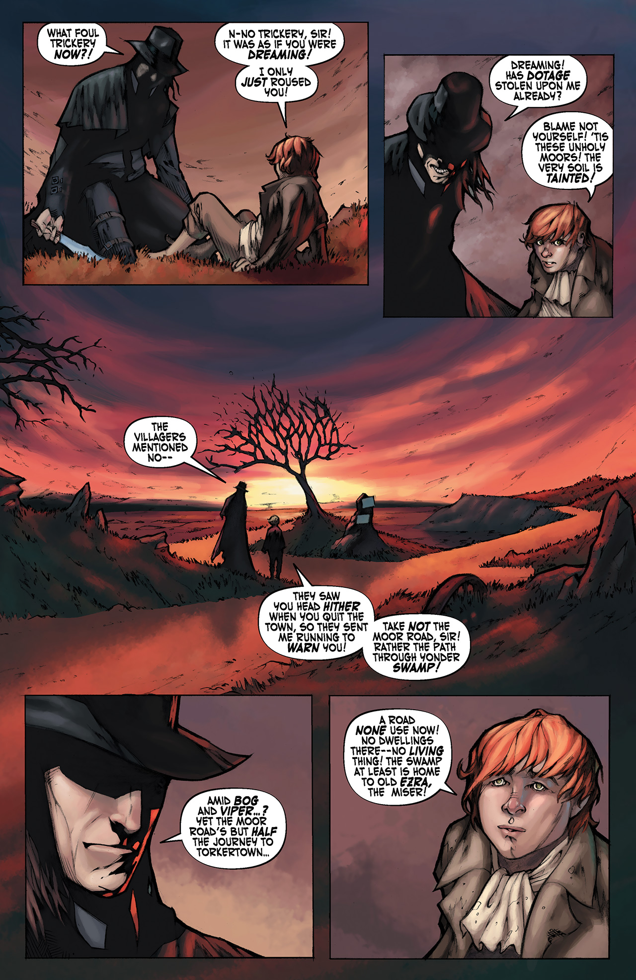 Read online Solomon Kane: Red Shadows comic -  Issue #1 - 6