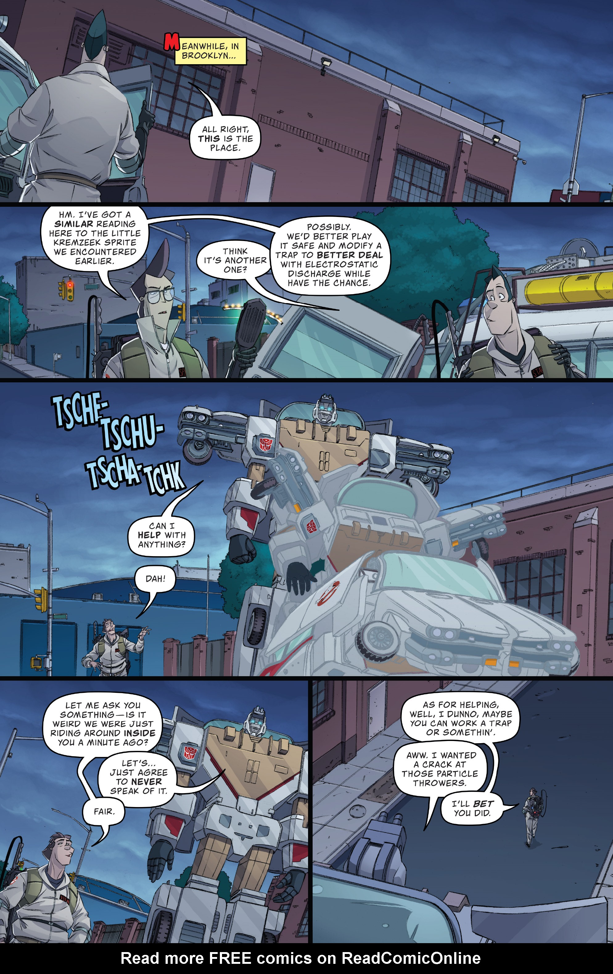 Read online Transformers/Ghostbusters comic -  Issue #3 - 14