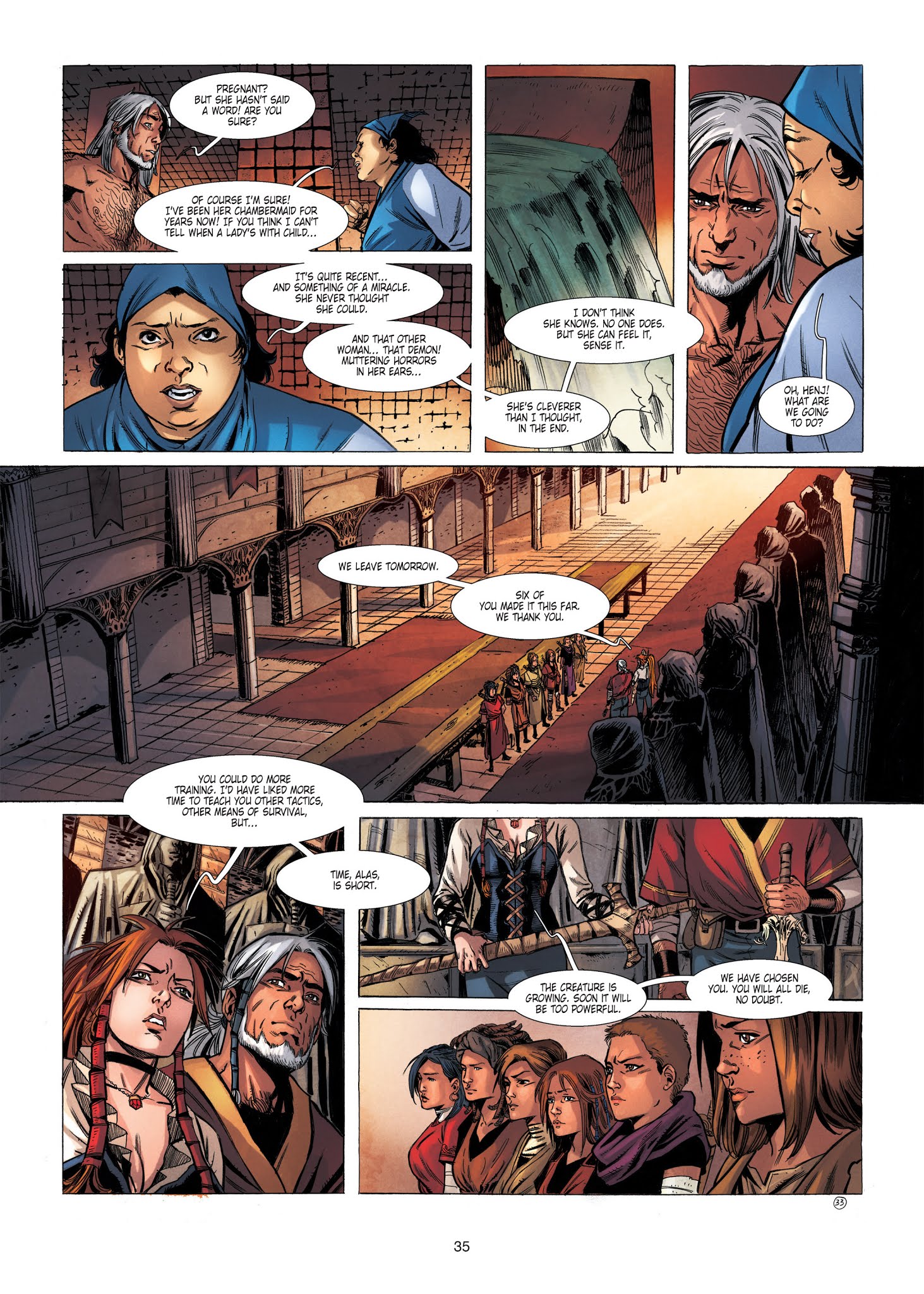 Read online Chronicles of the Dragon Knights comic -  Issue #12 - 35