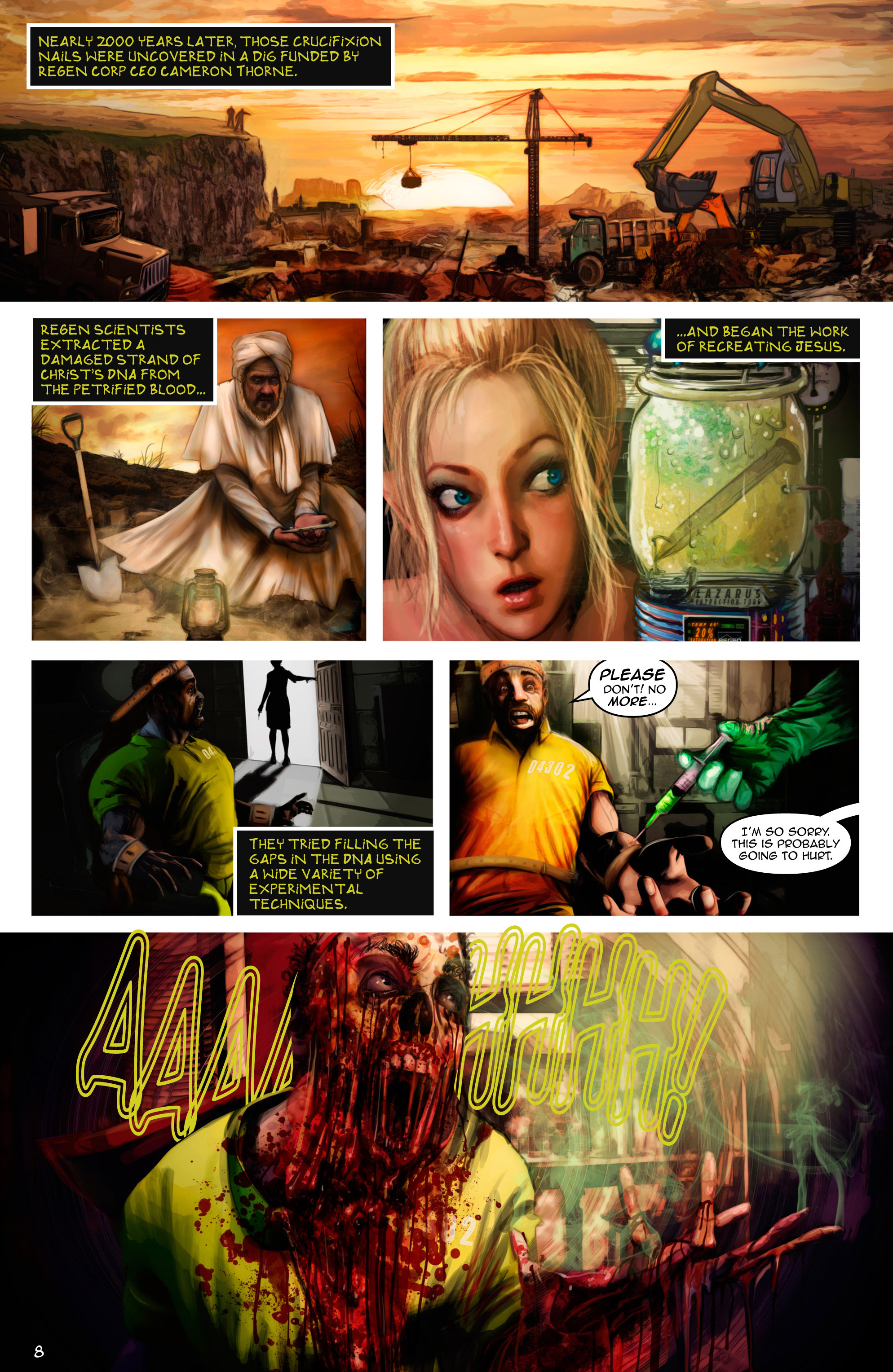 Read online Escape from Jesus Island comic -  Issue #2 - 8
