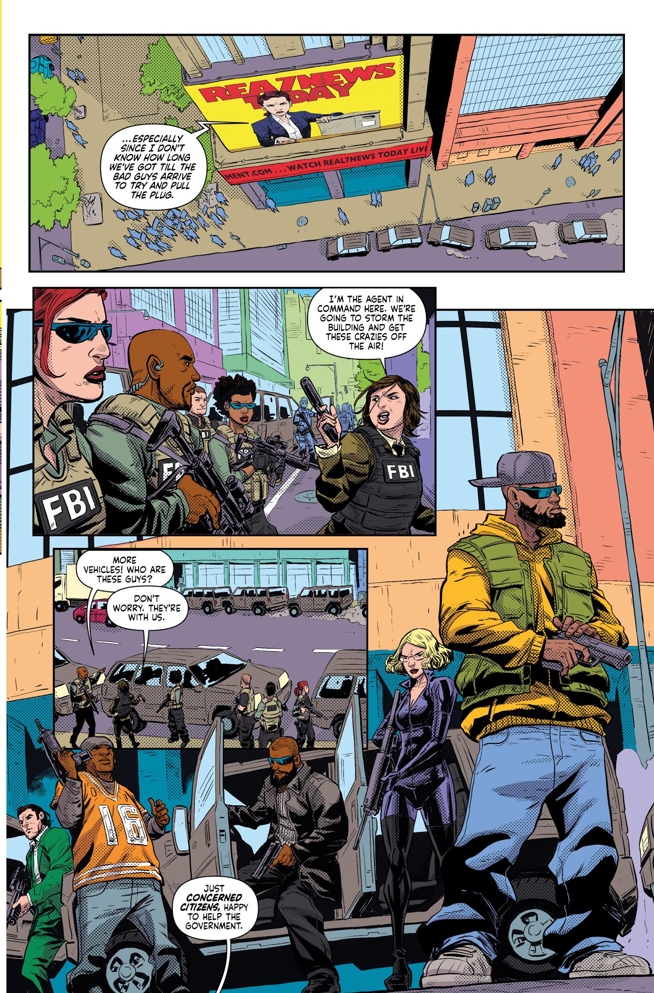 Read online Fighting American: The Ties That Bind comic -  Issue #4 - 17