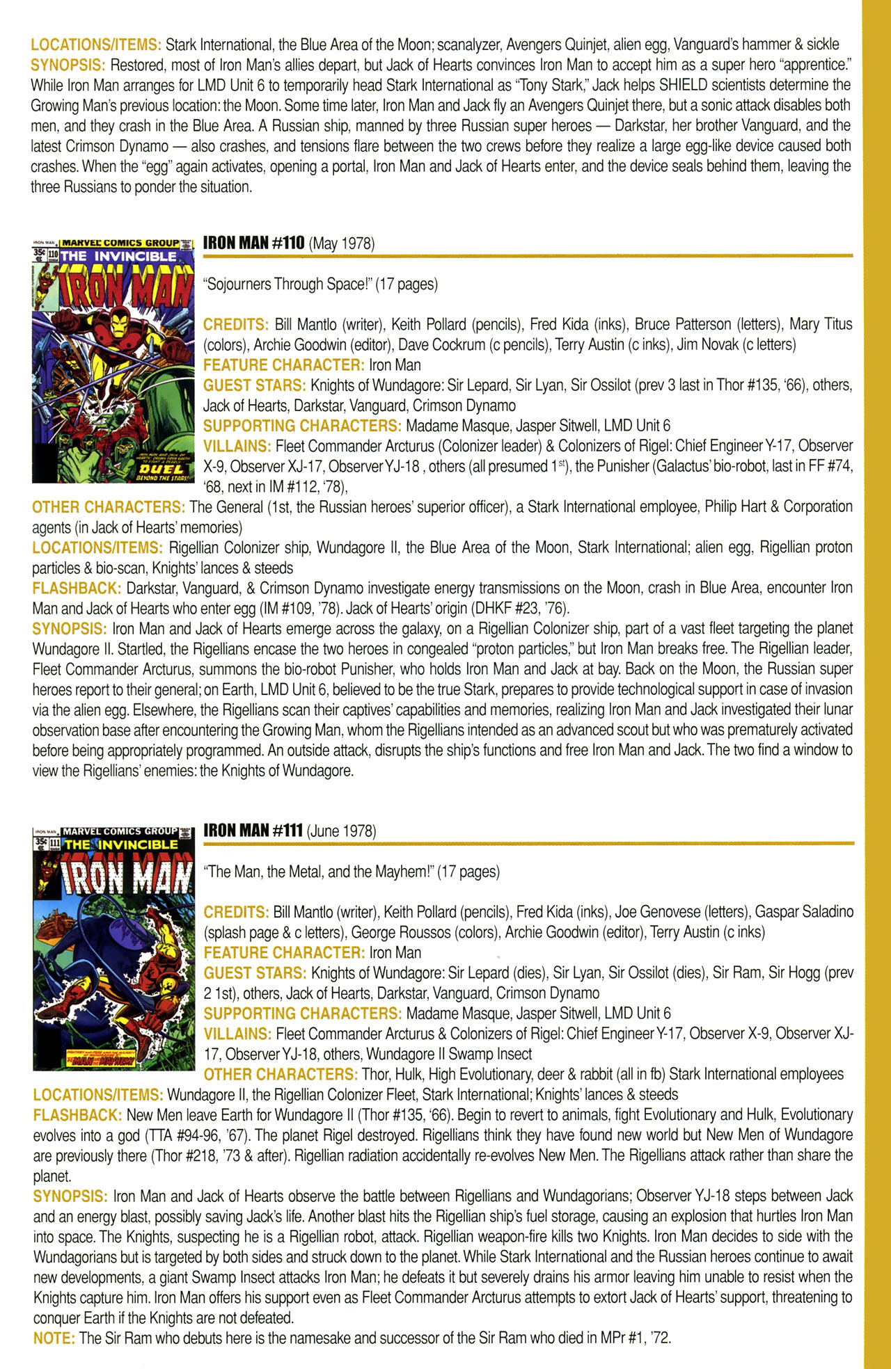 Read online Official Index to the Marvel Universe comic -  Issue #4 - 43