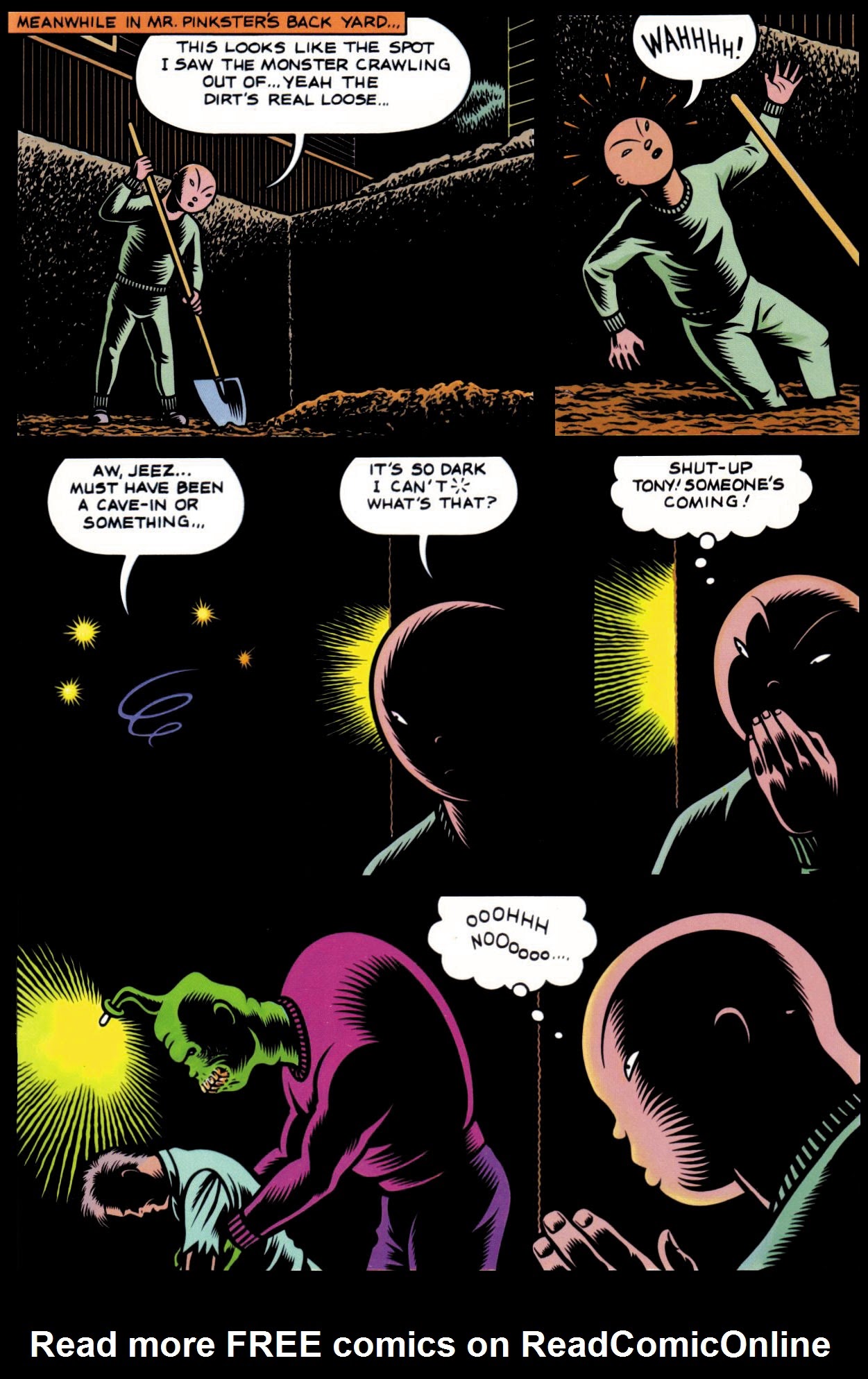 Read online Curse of the Molemen comic -  Issue # Full - 22