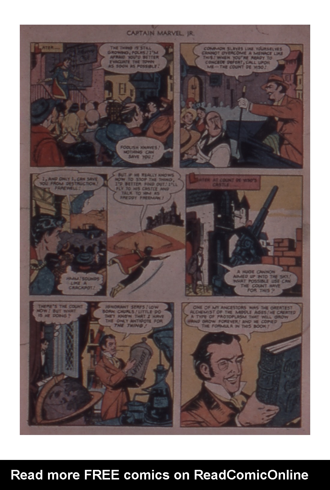 Read online Captain Marvel, Jr. comic -  Issue #103 - 9