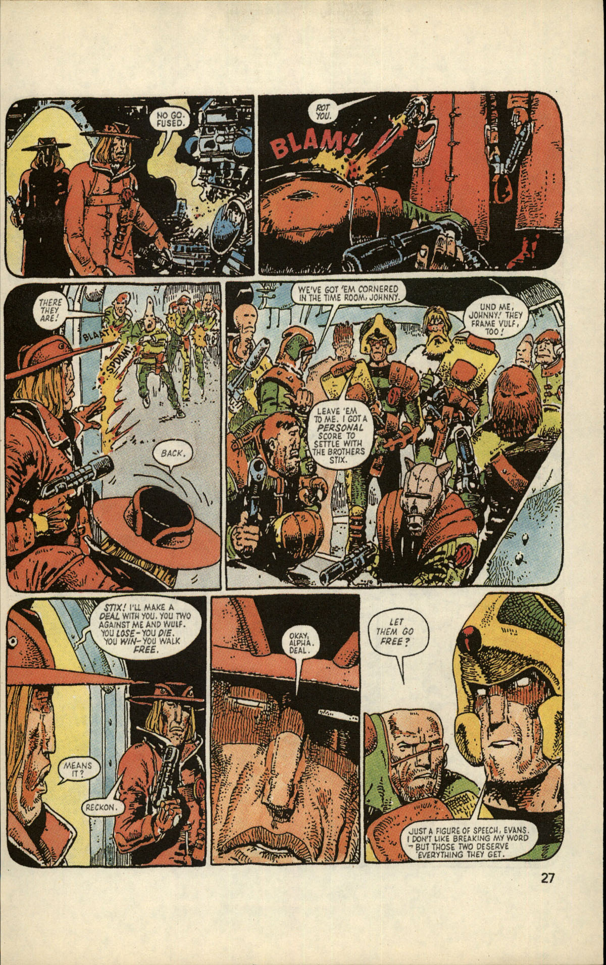 Read online Strontium Dog comic -  Issue #4 - 29