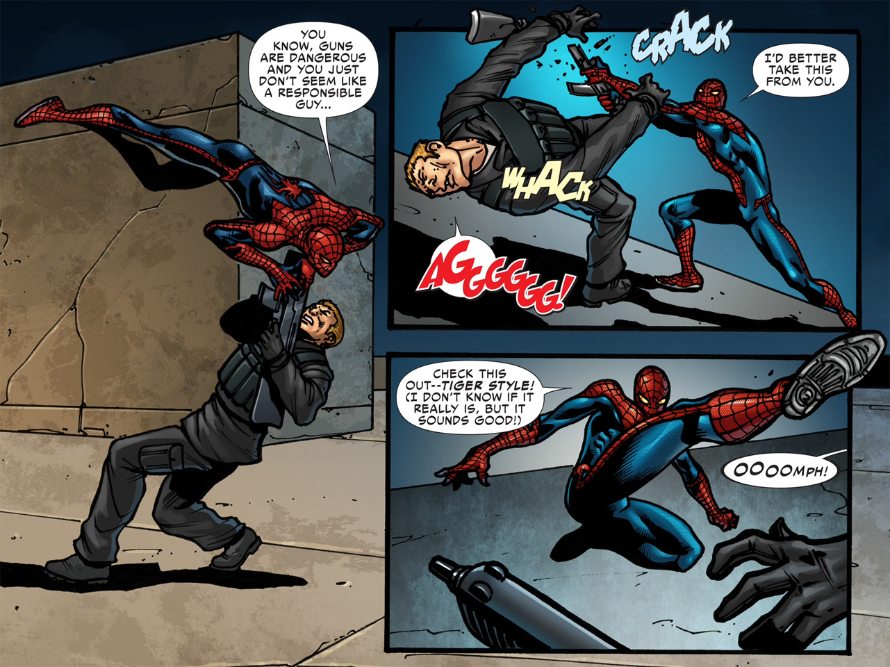 Read online The Amazing Spider-Man: Cinematic comic -  Issue # Full - 45