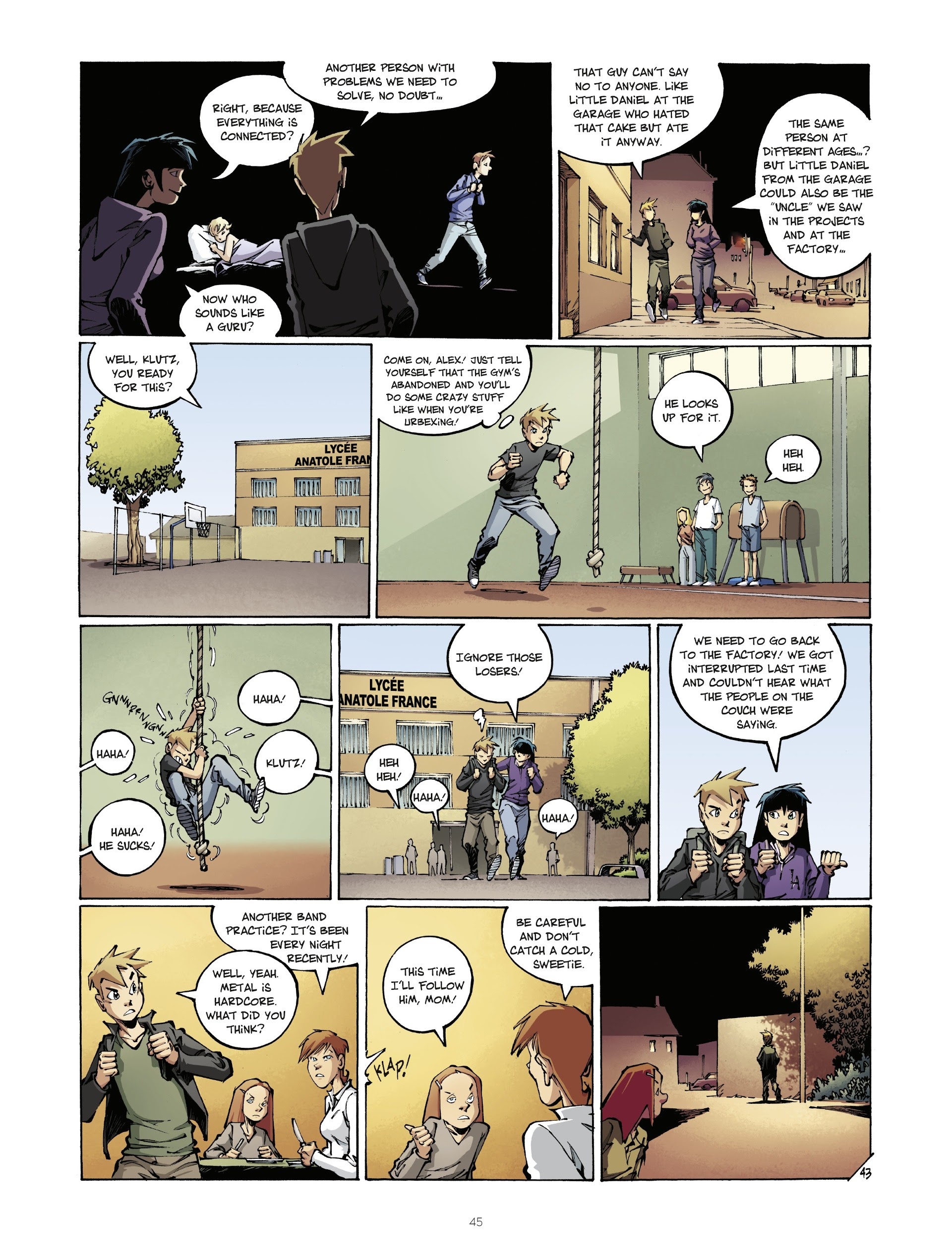Read online Urbex comic -  Issue #1 - 45