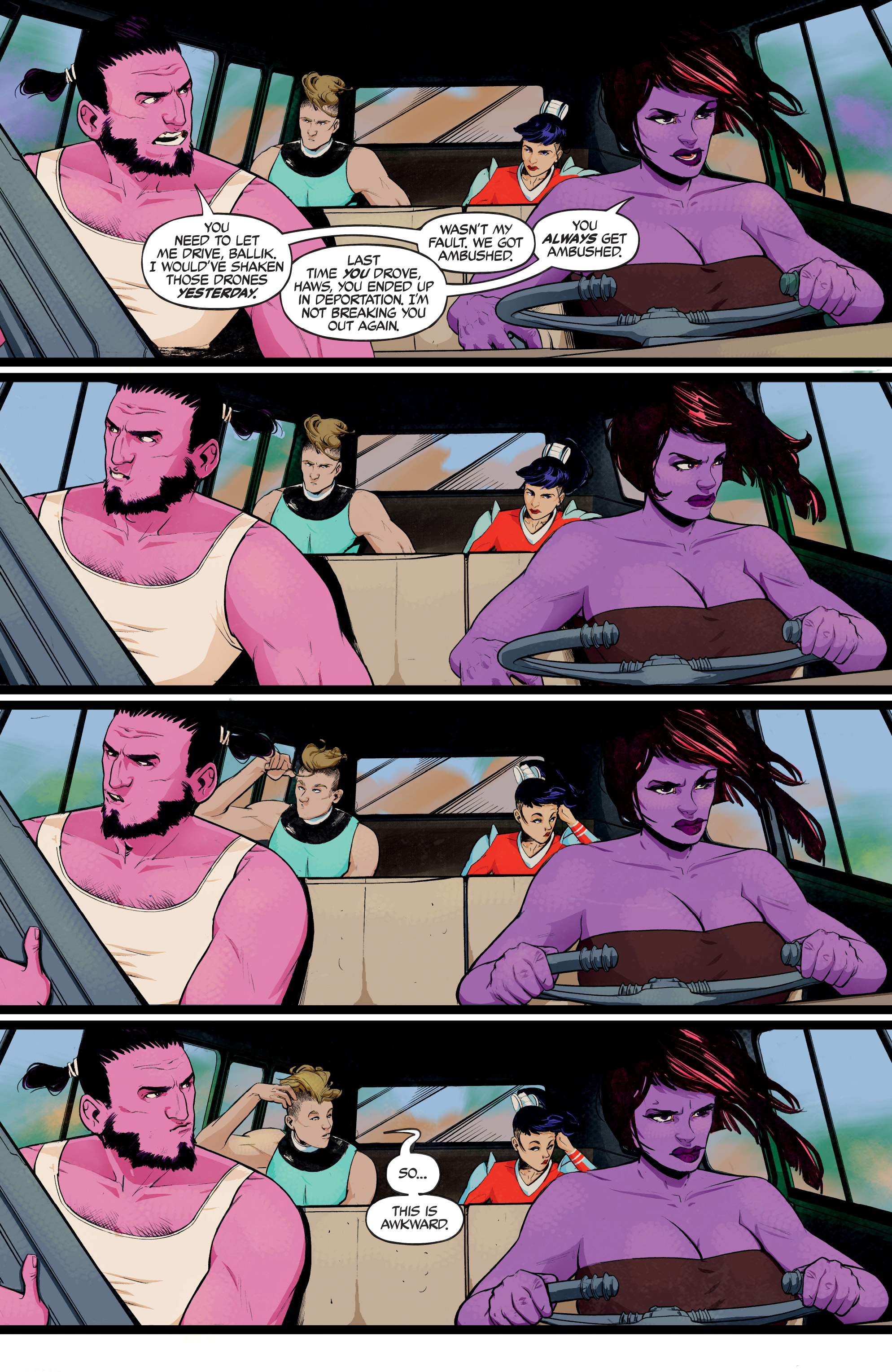 Read online Killer Queens comic -  Issue #3 - 4