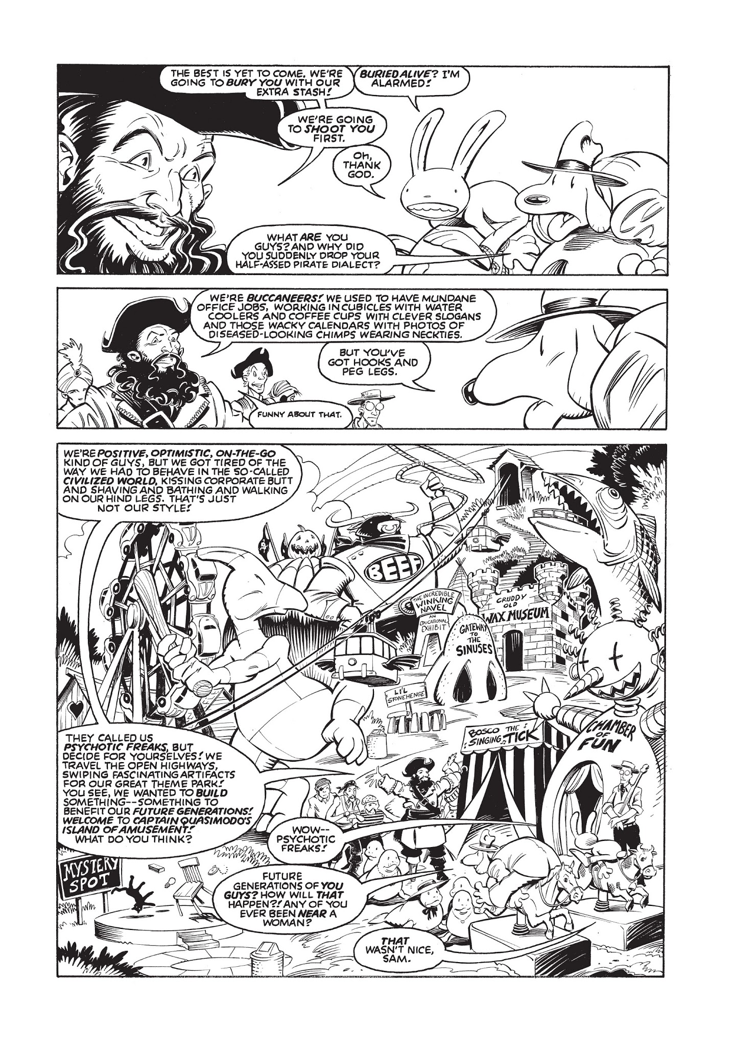 Read online Sam & Max Surfin' The Highway comic -  Issue # TPB - 70