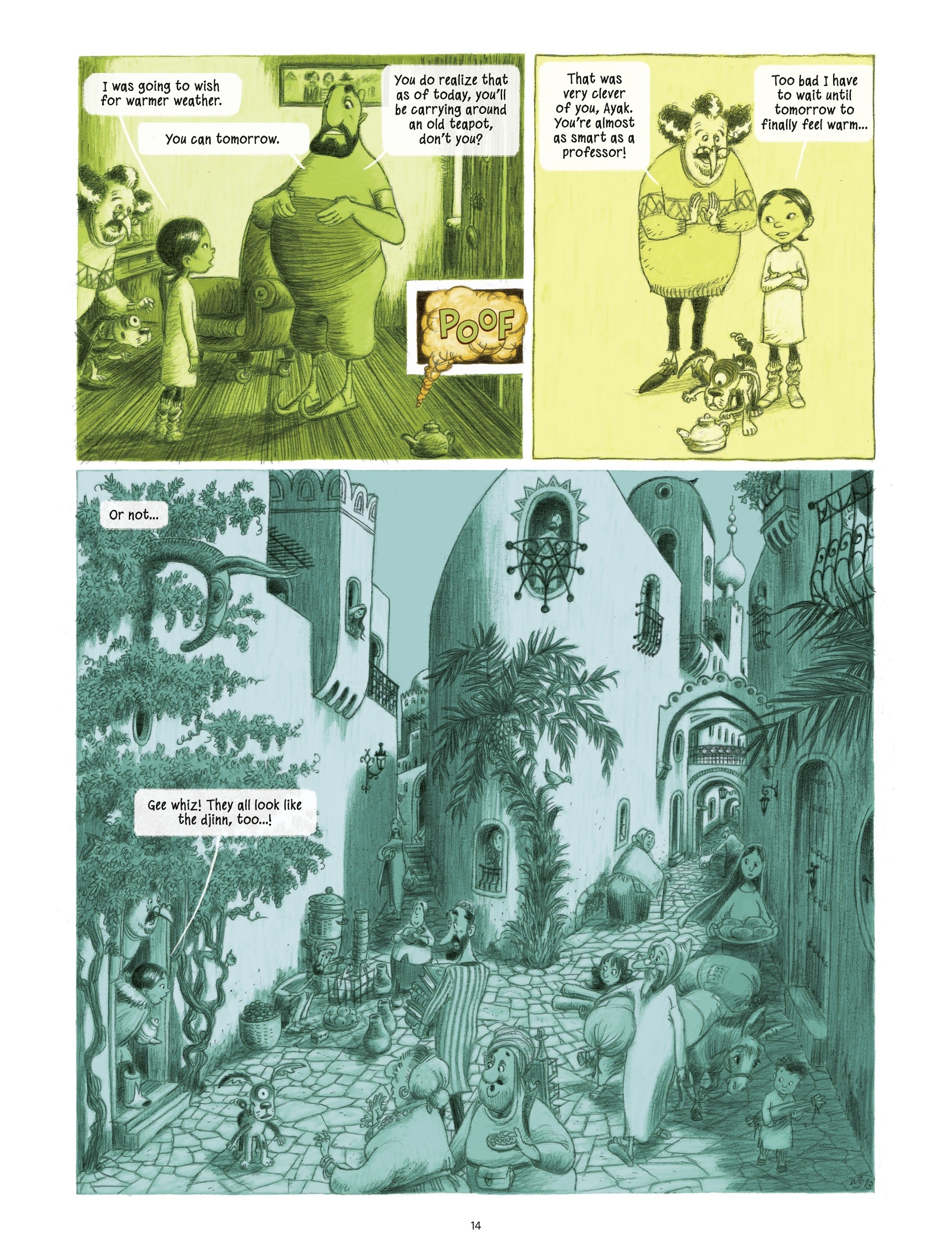 Read online Ayak & Por comic -  Issue #1 - 14