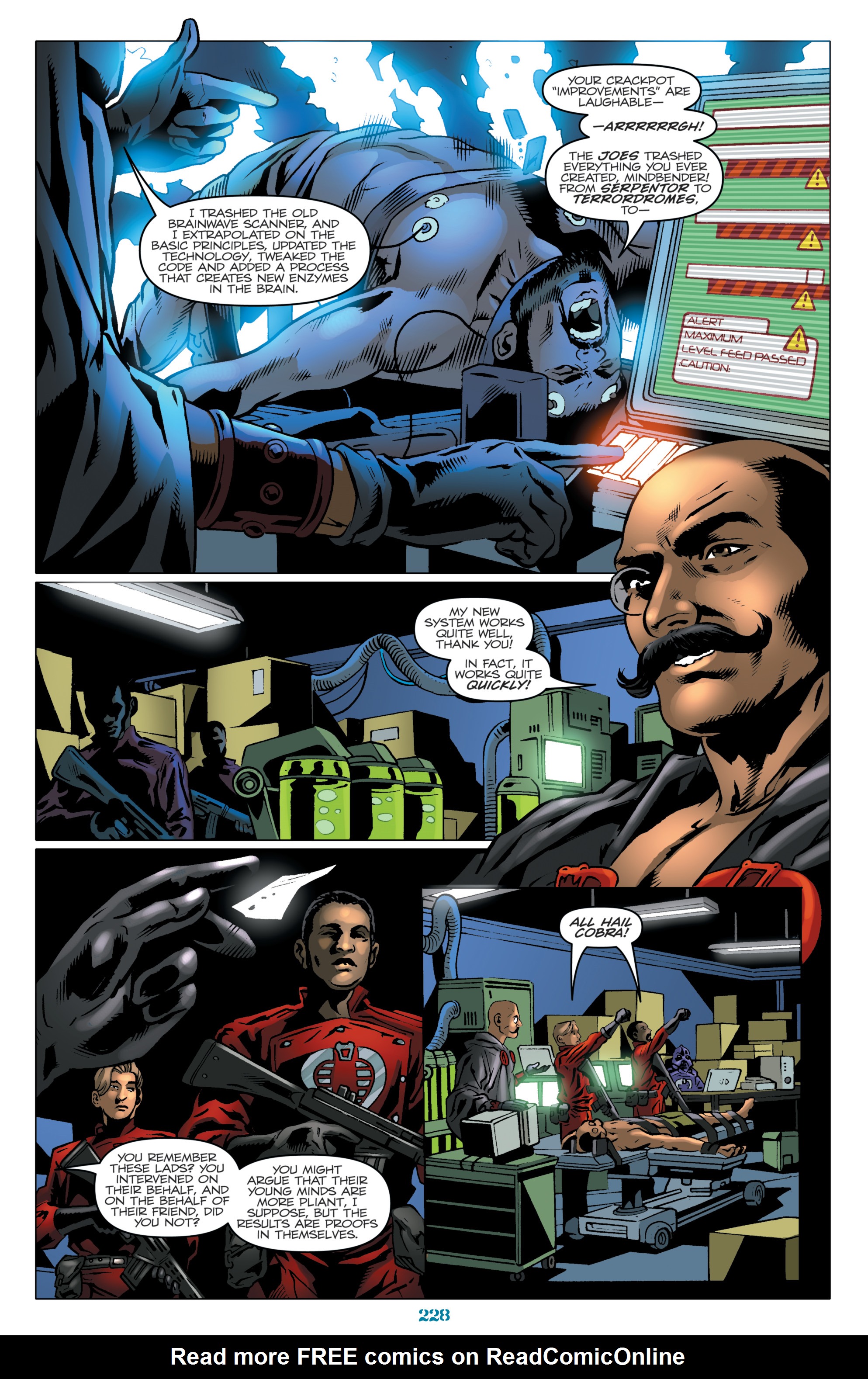 Read online Classic G.I. Joe comic -  Issue # TPB 18 (Part 2) - 129