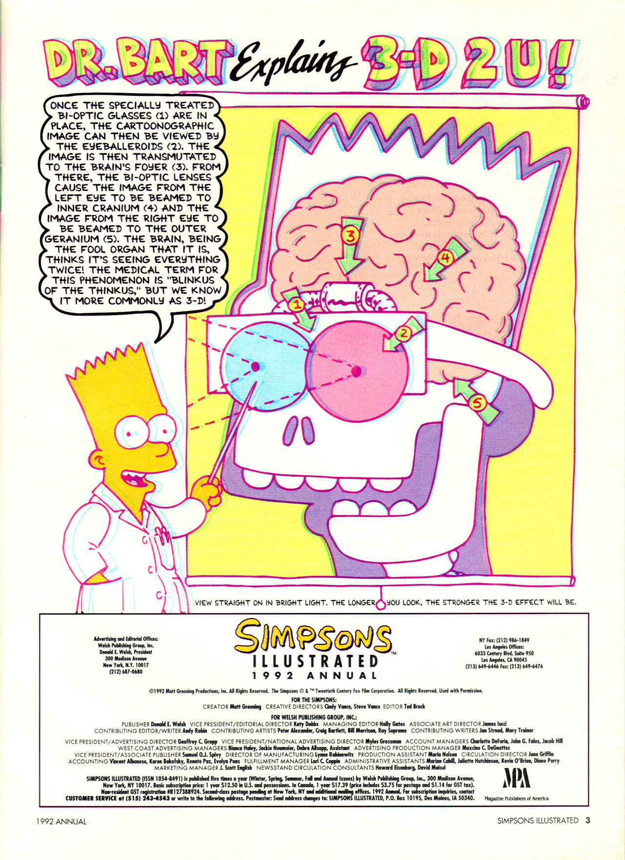 Read online Simpsons Illustrated (1991) comic -  Issue # _Annual 1 - 5