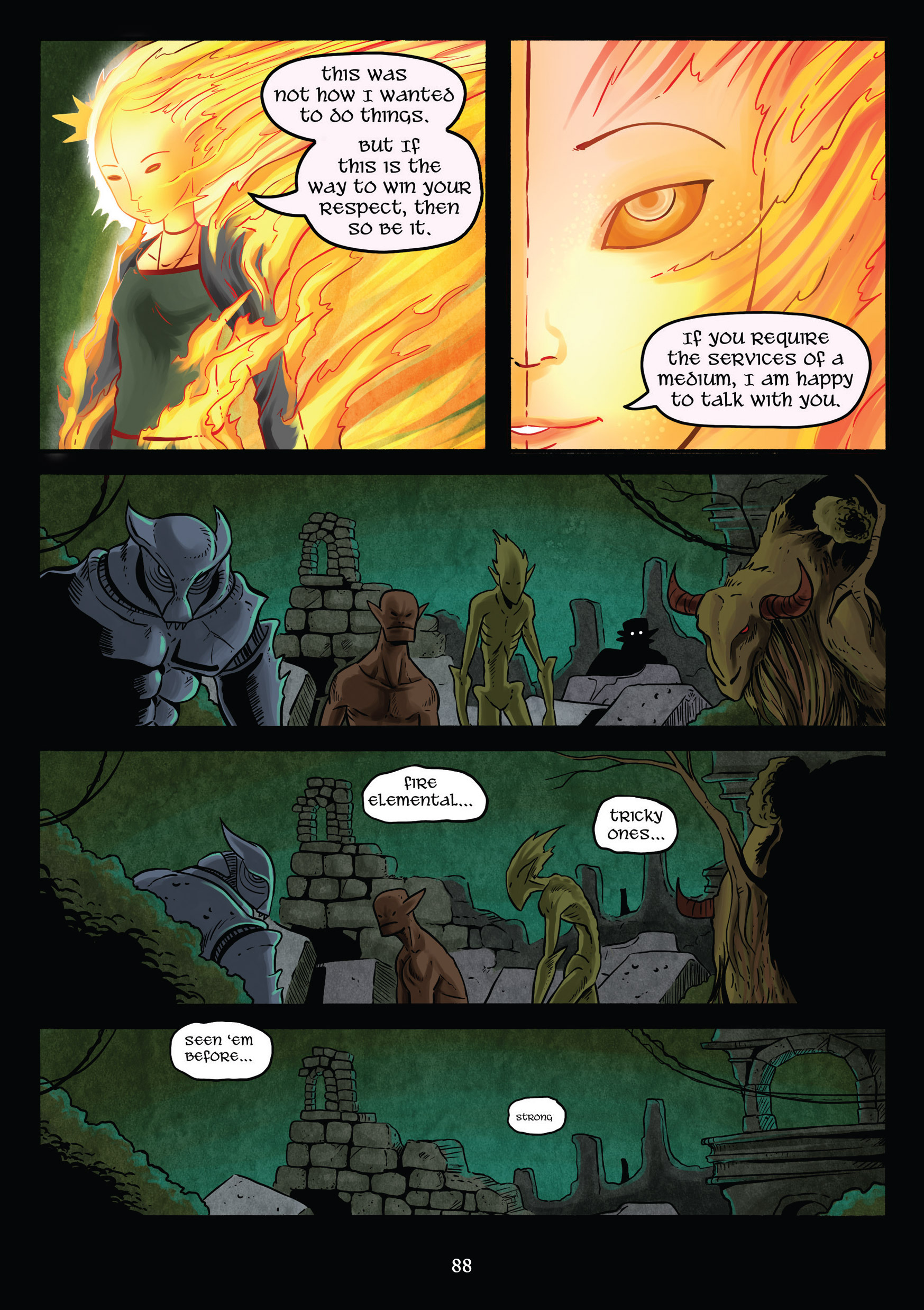 Read online Gunnerkrigg Court comic -  Issue # TPB 5 (Part 1) - 88