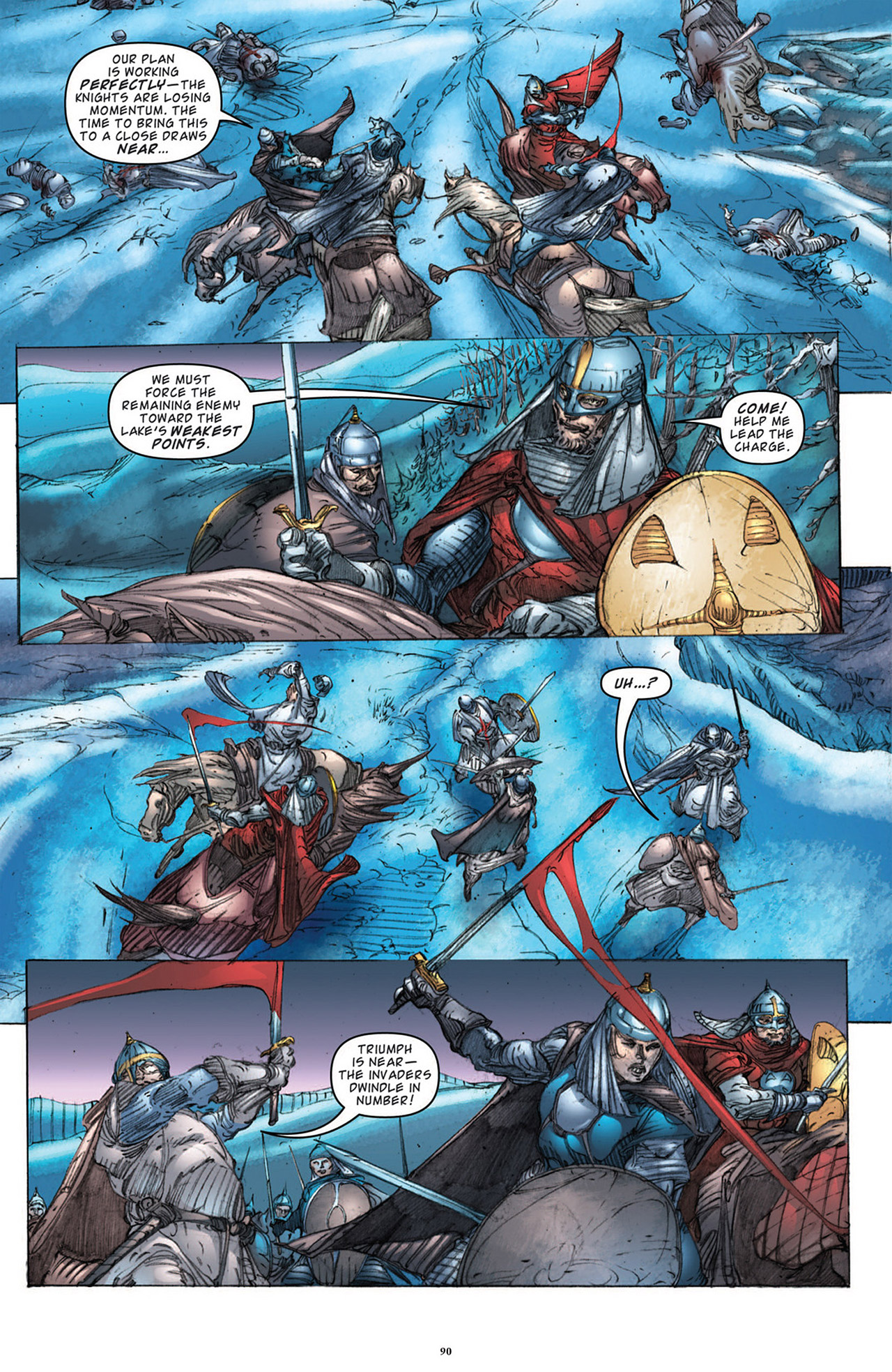 Read online Nevsky: A Hero of the People comic -  Issue # TPB - 90