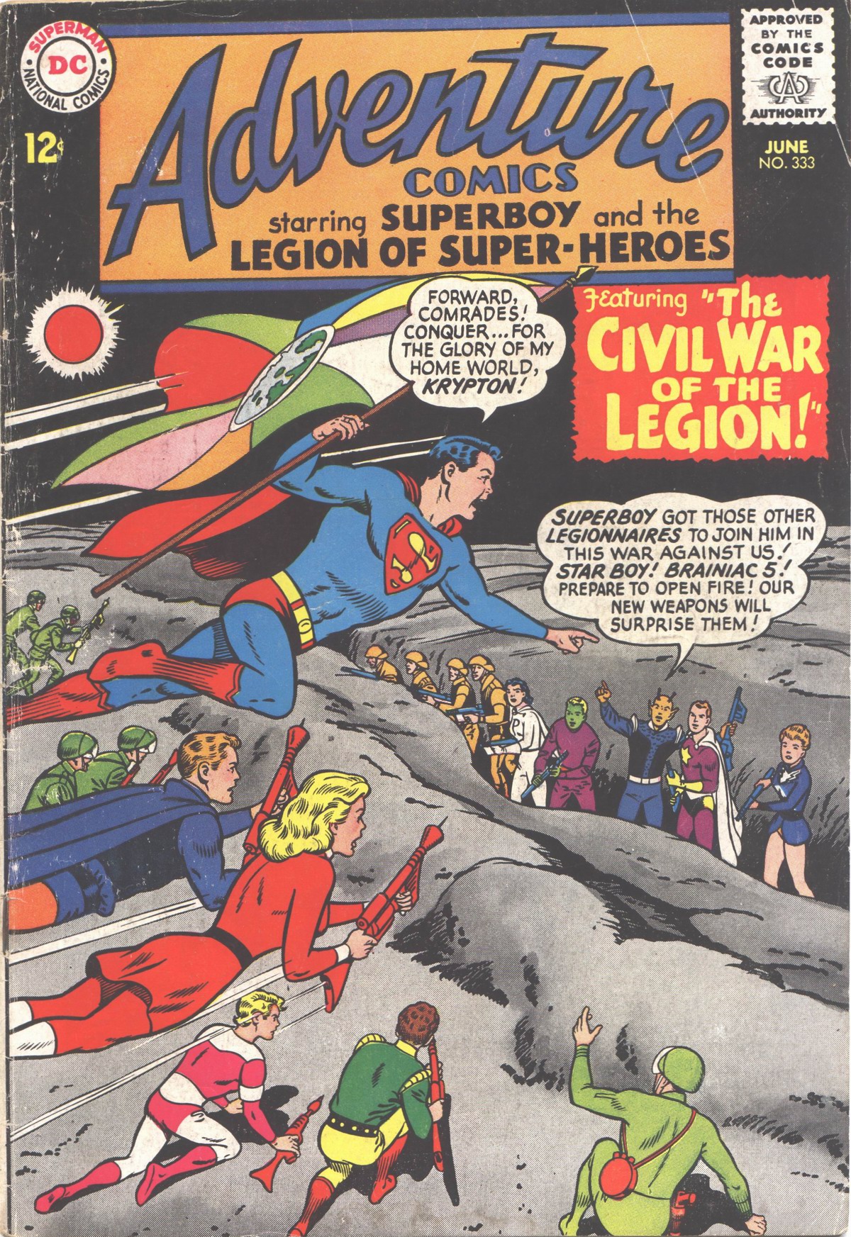 Read online Adventure Comics (1938) comic -  Issue #333 - 1