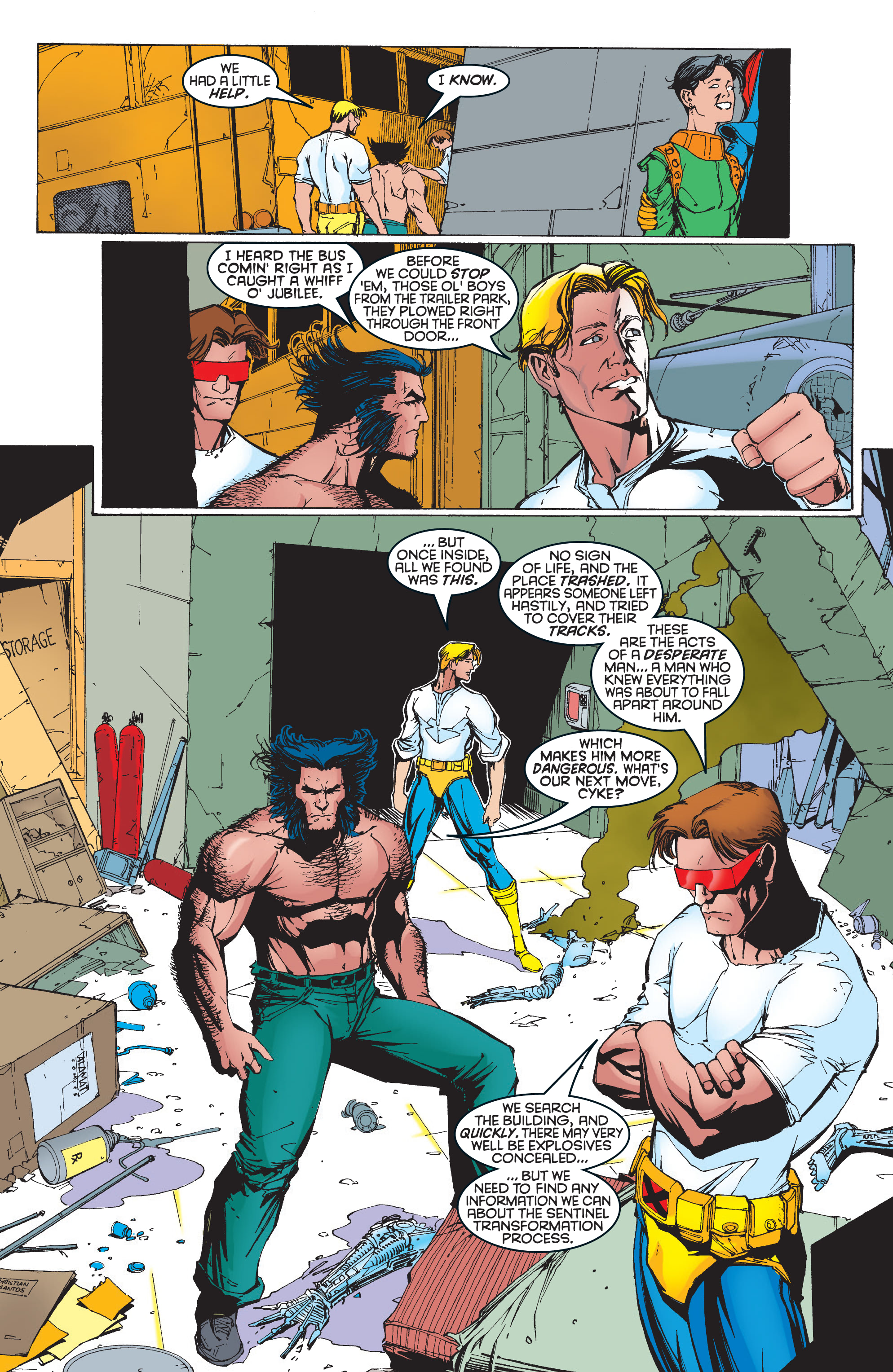 Read online X-Men Milestones: Operation Zero Tolerance comic -  Issue # TPB (Part 4) - 21