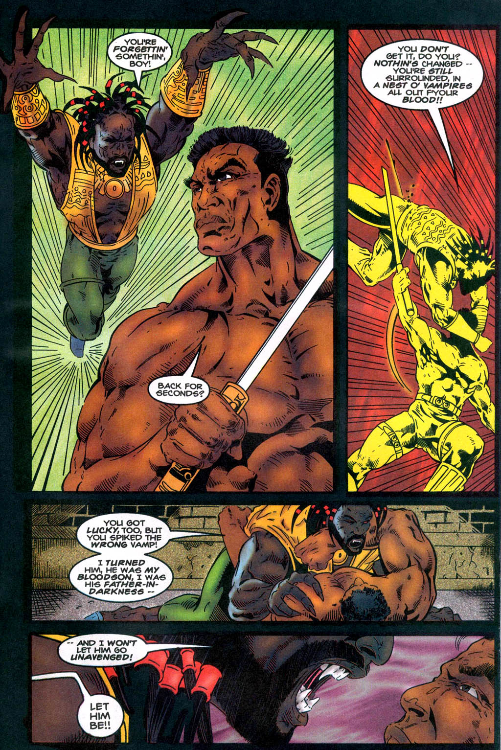 Read online Blade: The Vampire-Hunter comic -  Issue #5 - 13