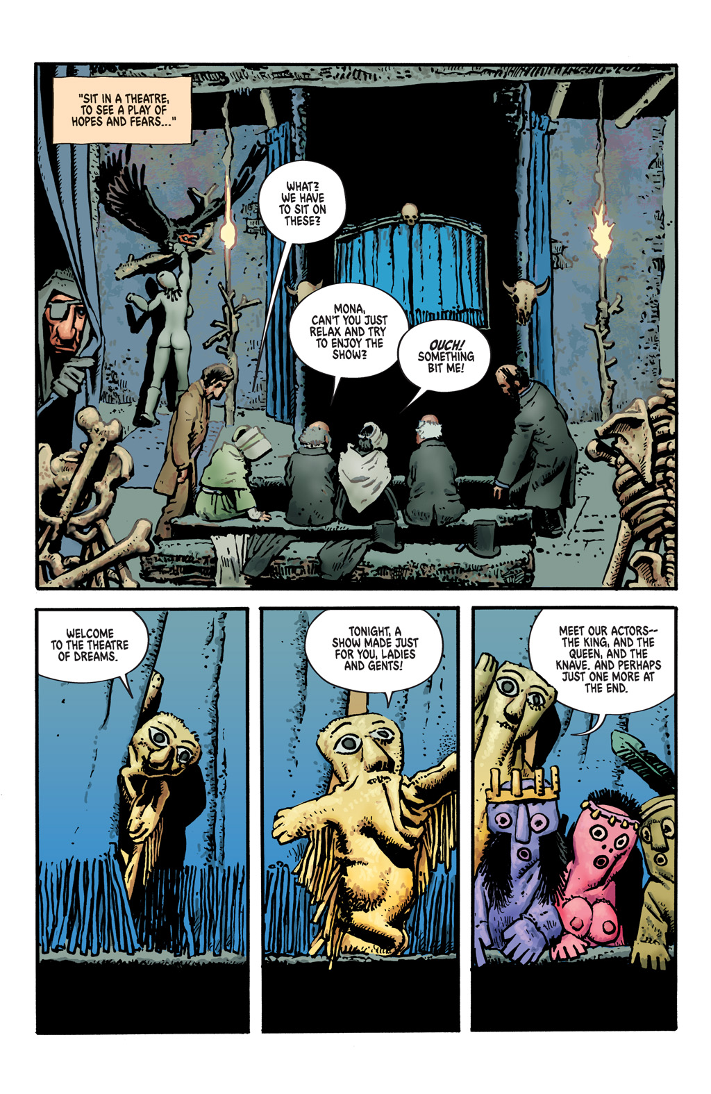Read online Edgar Allan Poe's The Conqueror Worm comic -  Issue # Full - 14
