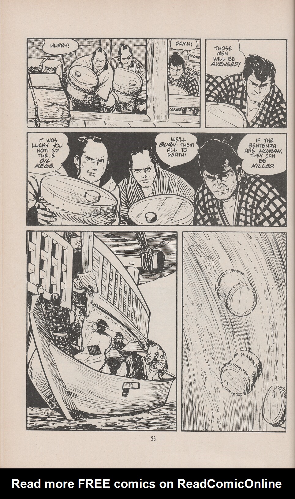 Read online Lone Wolf and Cub comic -  Issue #4 - 34