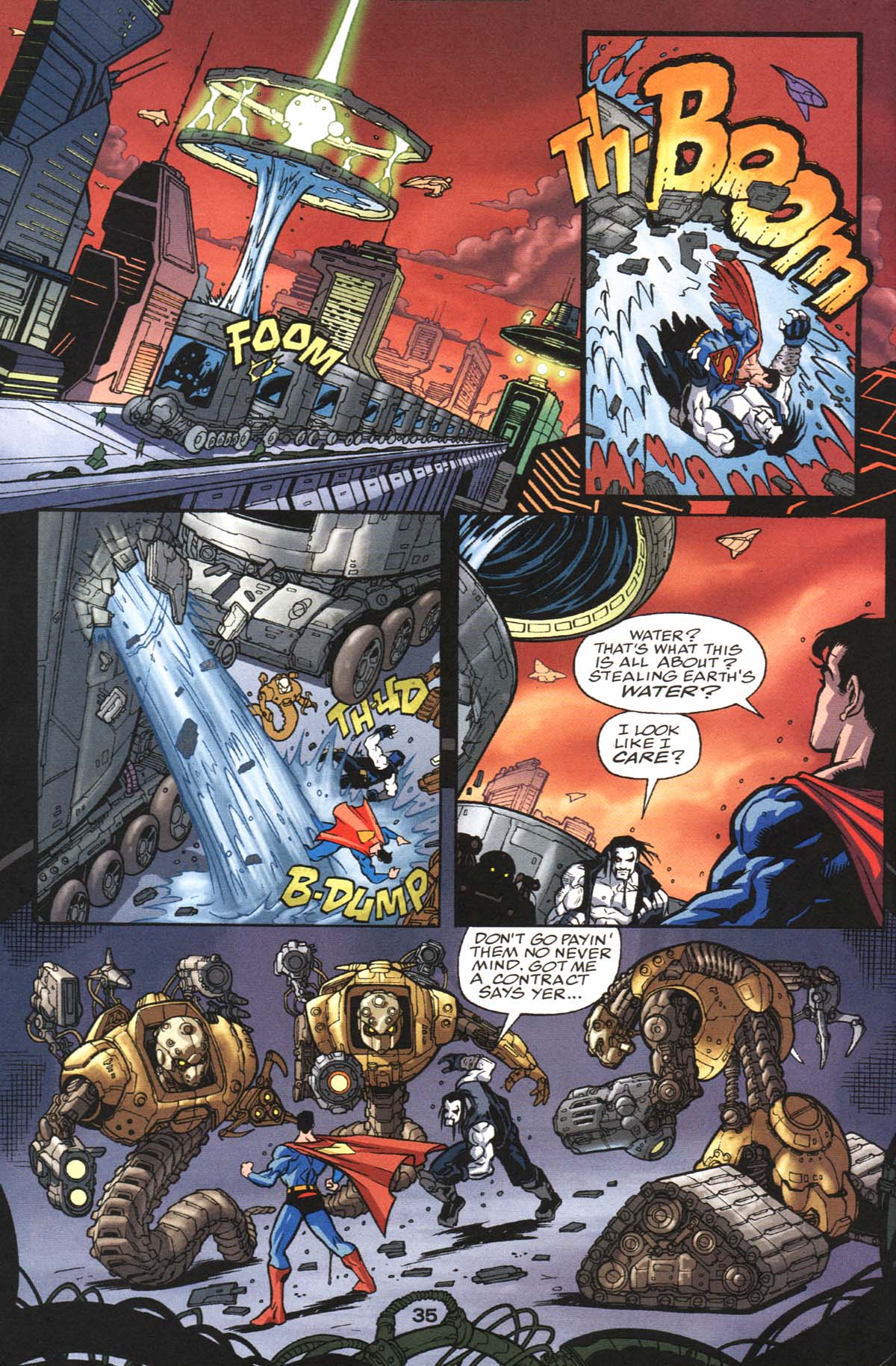Read online DC First: Superman/Lobo comic -  Issue # Full - 36