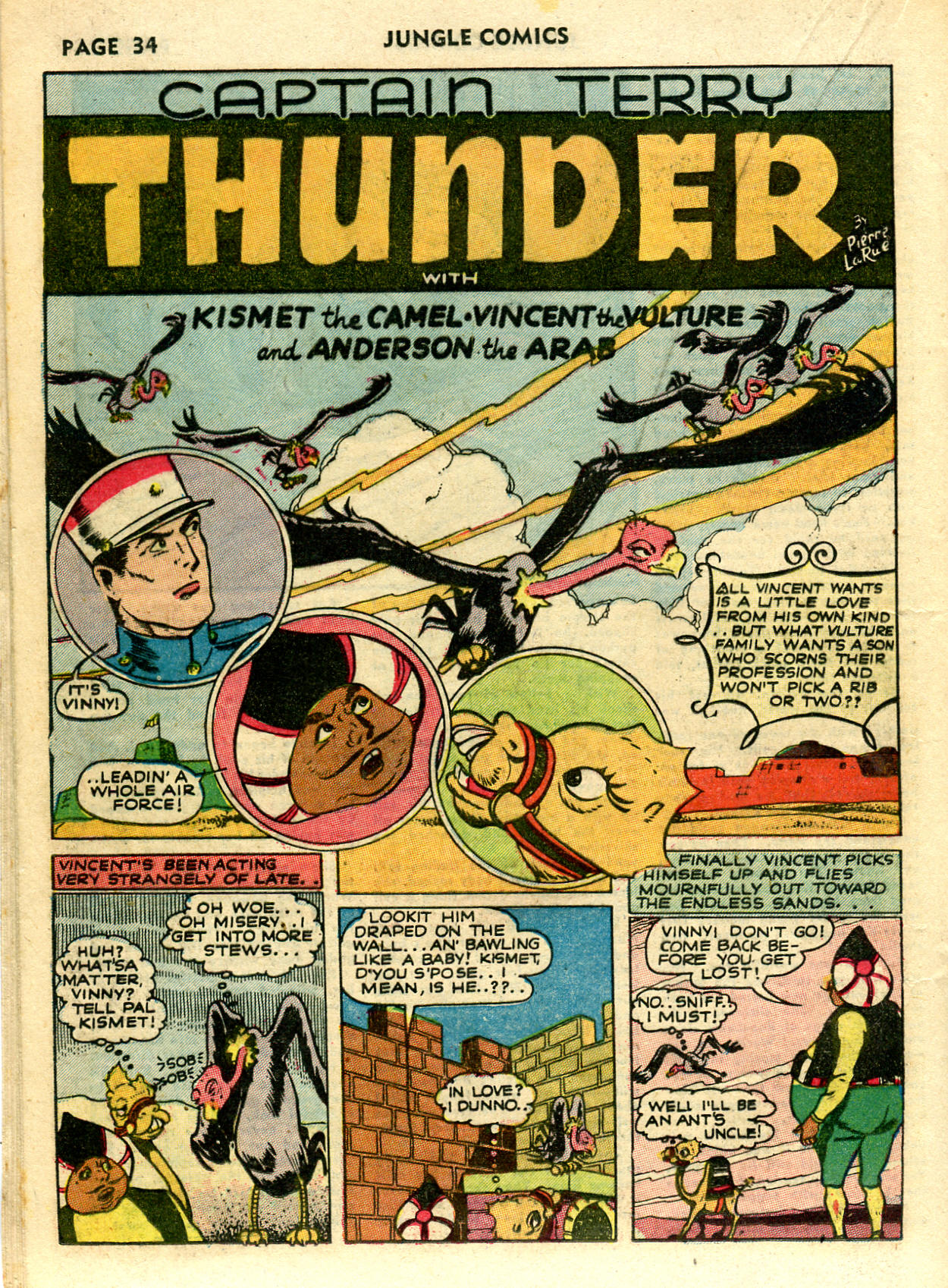 Read online Jungle Comics comic -  Issue #26 - 36