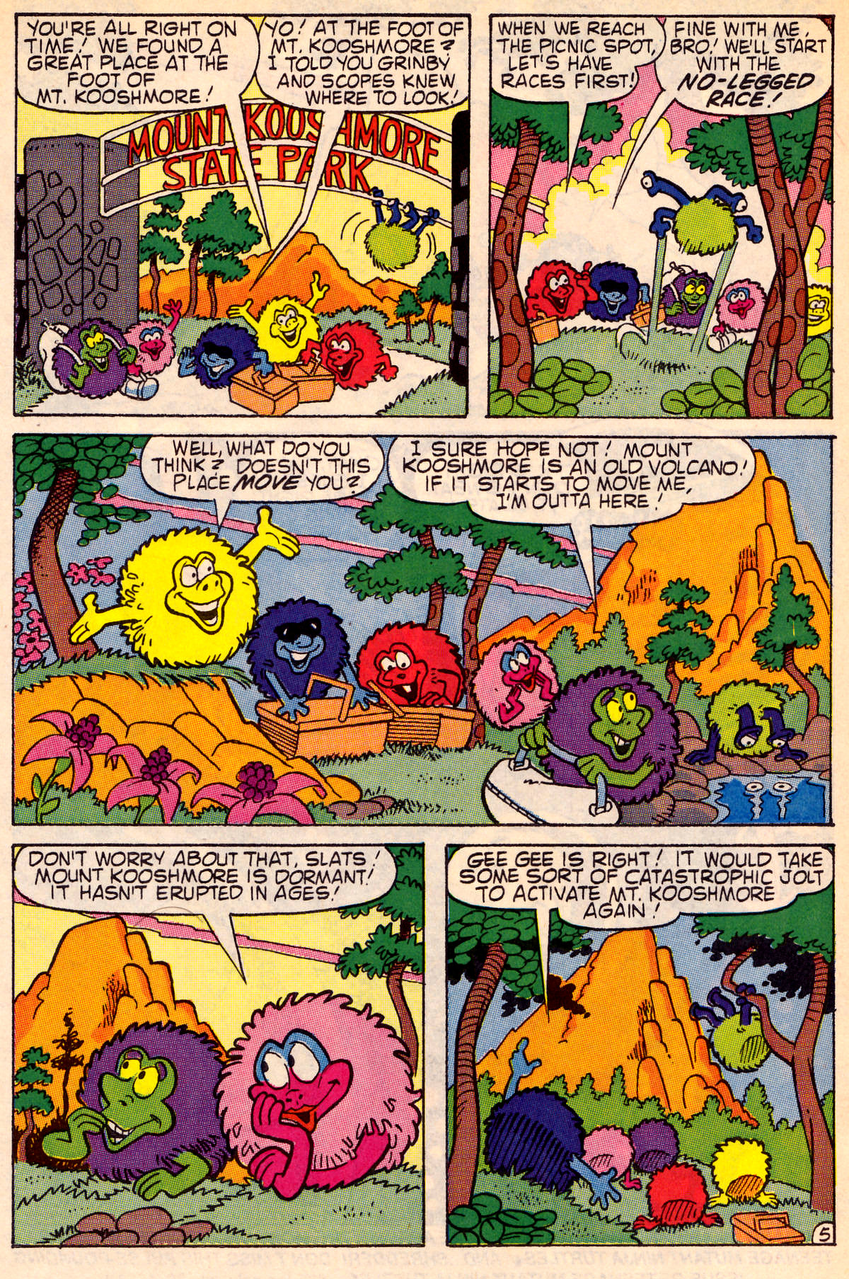 Read online Koosh Kins comic -  Issue #1 - 6