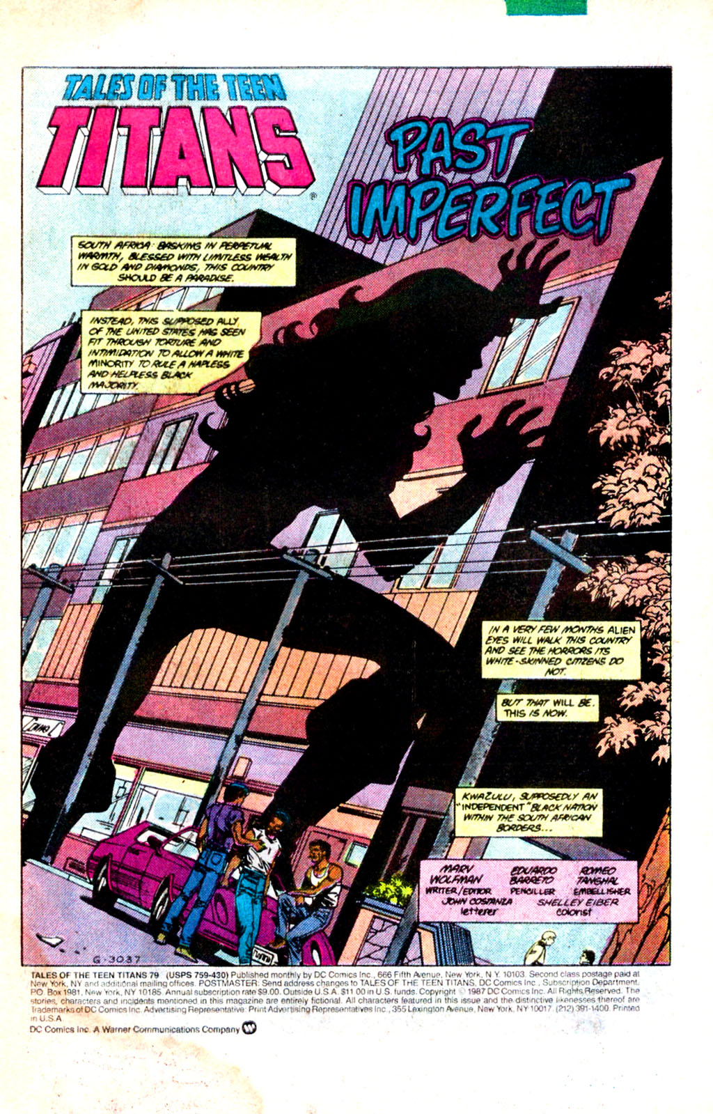 Read online Tales of the Teen Titans comic -  Issue #79 - 2