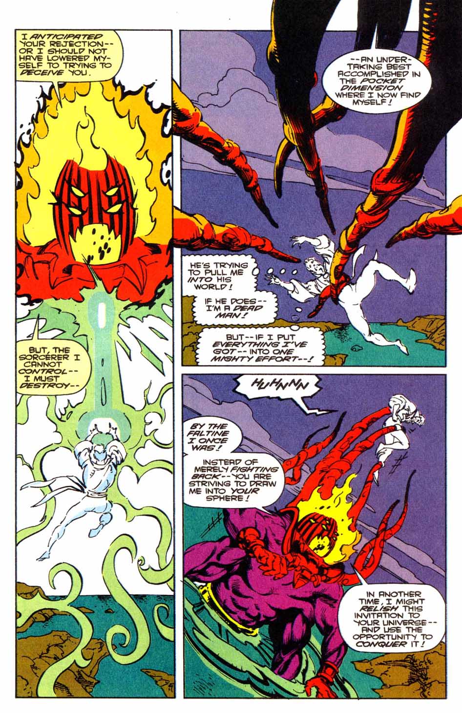 Read online Doctor Strange: Sorcerer Supreme comic -  Issue #55 - 16